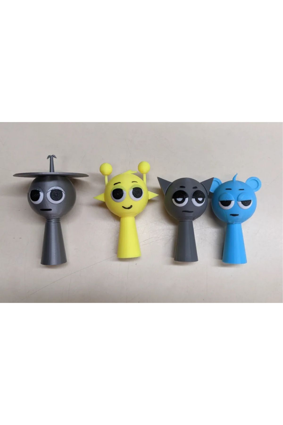 Modellio3D Sprunki 4lü Set 4. Koleksiyo