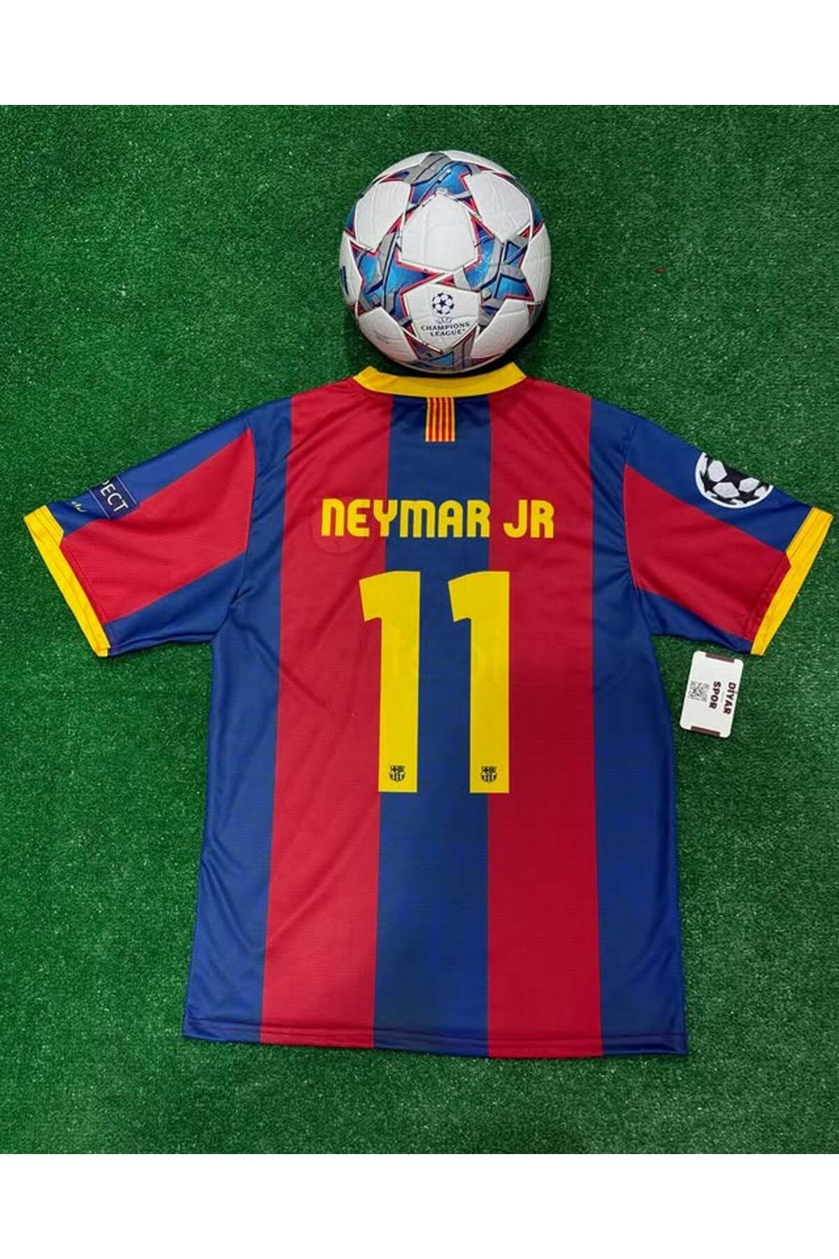 Lion Spor B'arcelona 2011 Nostalji Sezon Neymar JR. Retro Forması