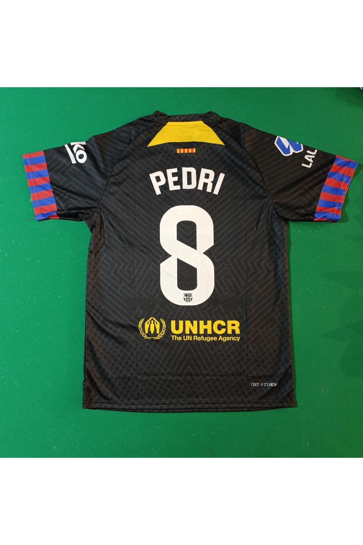 Atlas Global Barcelona Pedri 8 numara Siyah 2023/2024 Sezon Futbol Forması Yetişkin