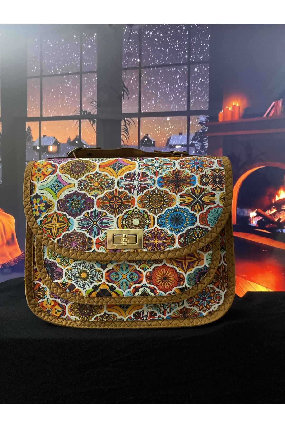 MODA Otantik Vintage Omuz ve Kol Çantası