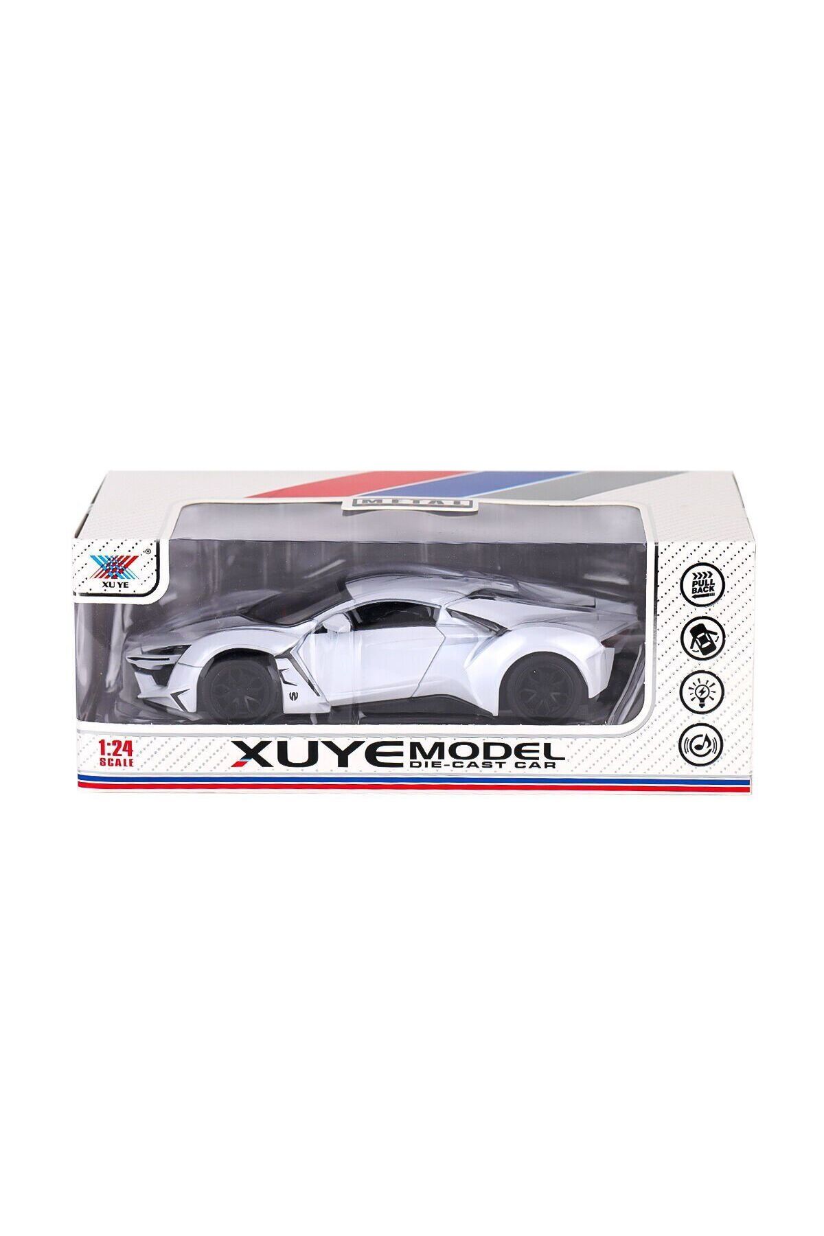 Easy Tedarik K240A11 Metal Çek Bırak Işıklı ve Müzikli Araba -Canem Oyuncak