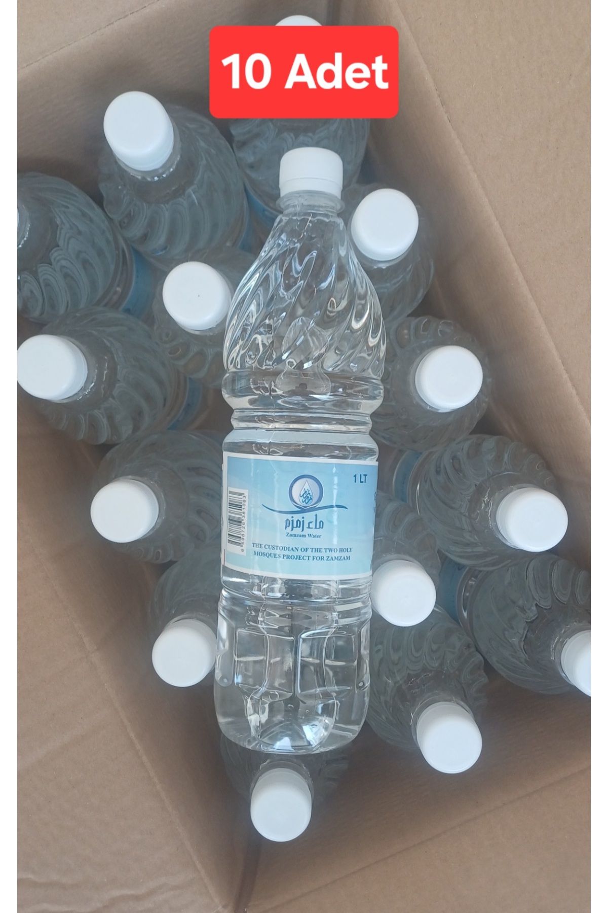 zemzem hac umre ORGİNAL Zemzem suyu 1 litre×10 adet