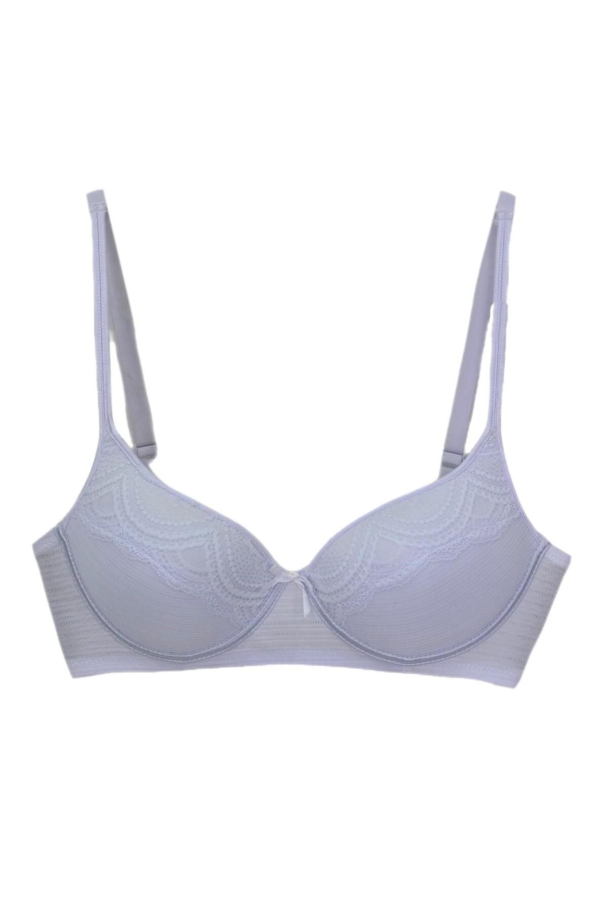 Acemoğlu Kadın Silikonlu Toparlayıcı Telli Sütyen C Cup BGL-ST04498