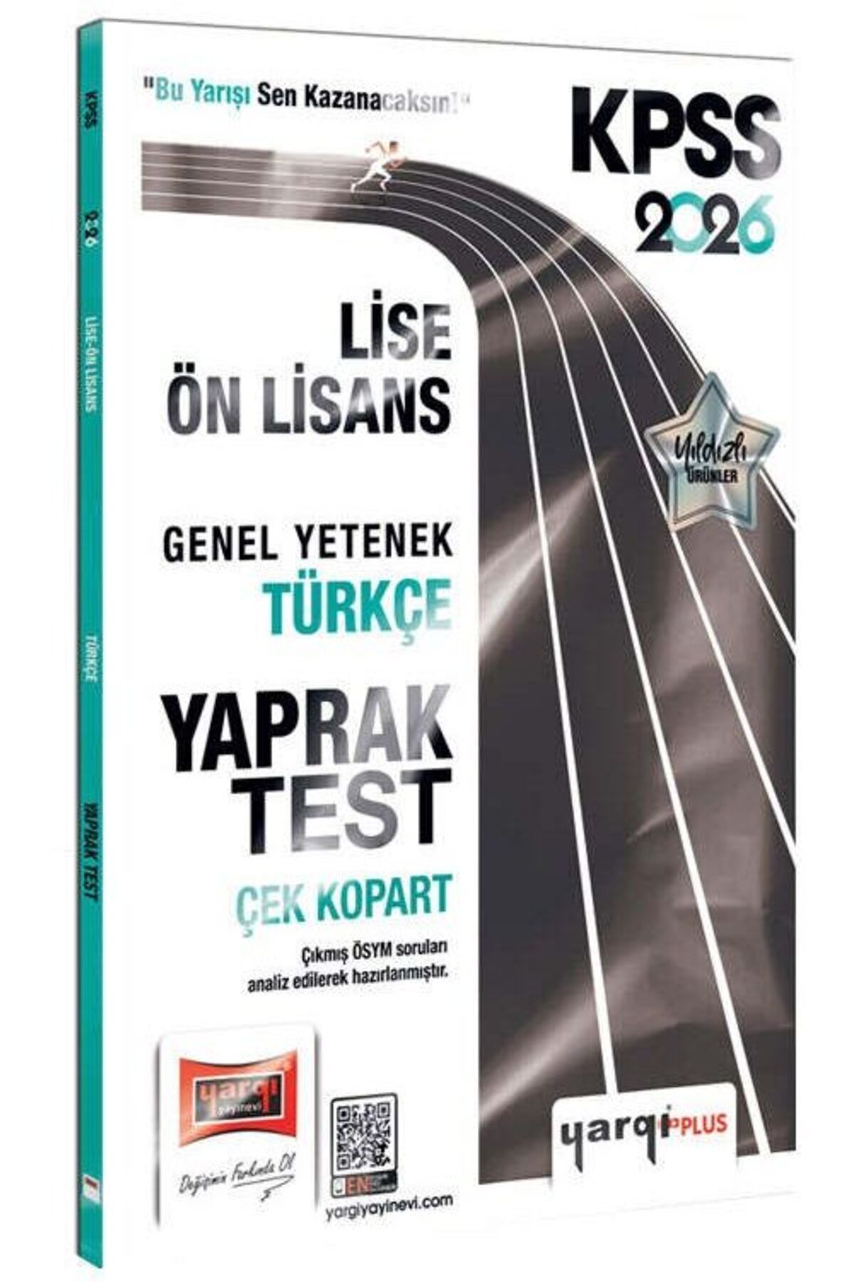 Yargı Yayınları Yargı 2026 KPSS Lise Ön Lisans Türkçe Yaprak Test Yargı Yayınları