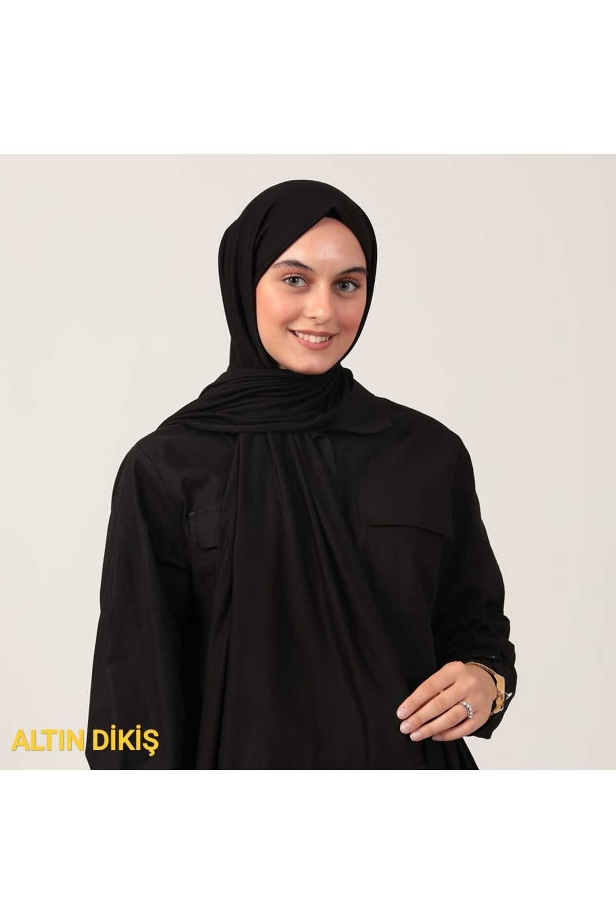 ALTIN DİKİŞ Şal Penye Ozel Dıkıslı Uzun Mevsımlık Altın Dikiş