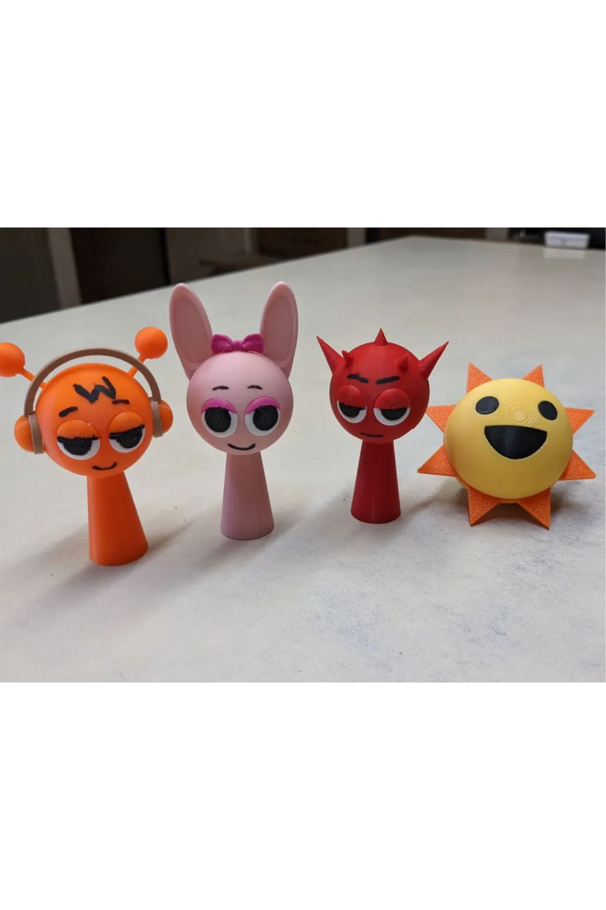 Modellio3D Sprunki 4lü Set 2. Koleksiyo