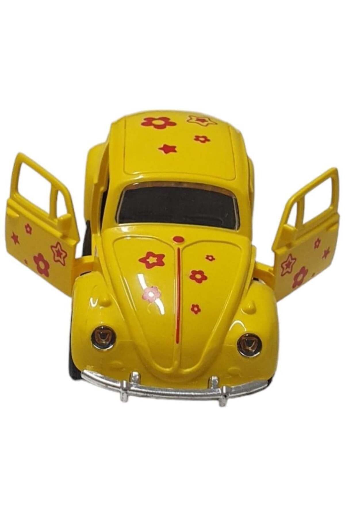 SMK Shop Vosvos Araba - Sürtmeli Desenli SARI - JW567-060