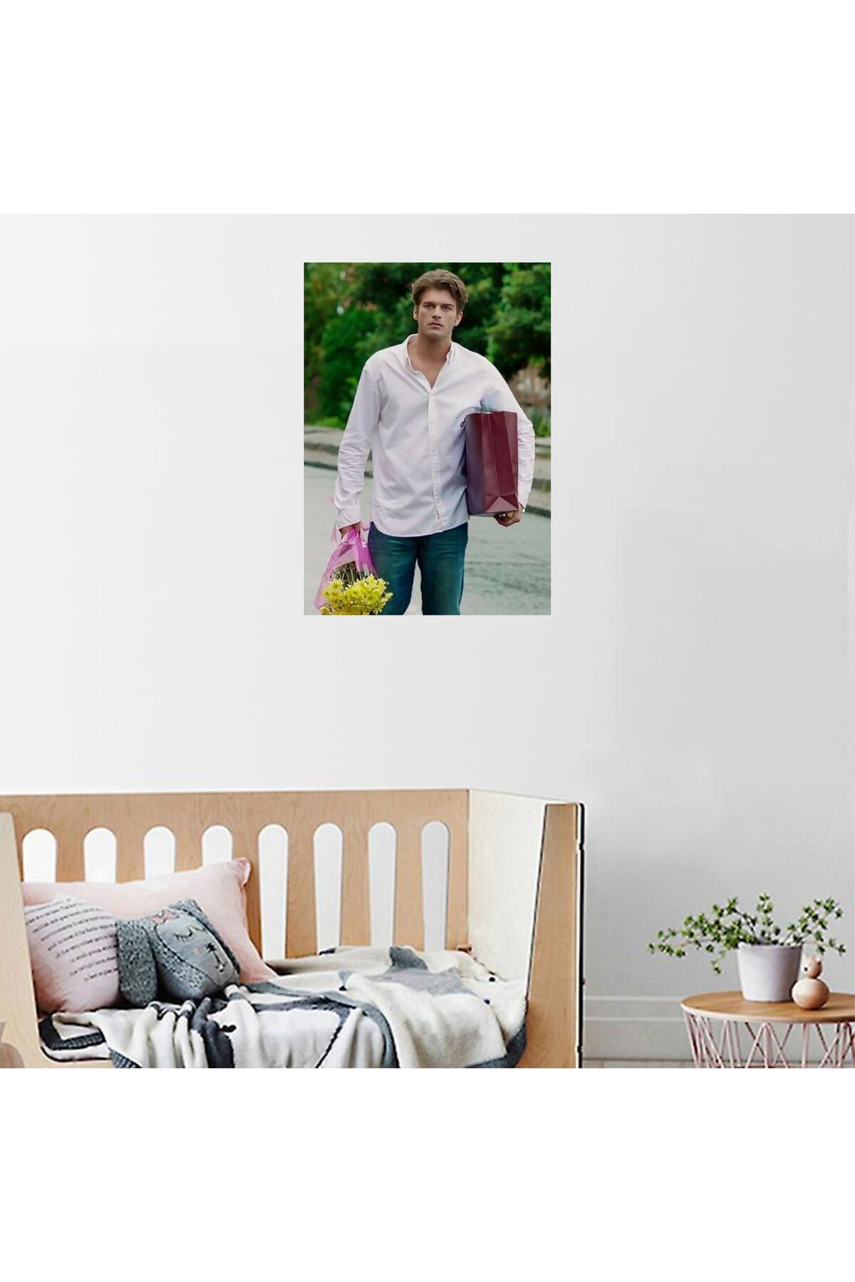 hediyenebak Aşık TekinoğluYapışkanlı A4 Poster Sticker Etiket