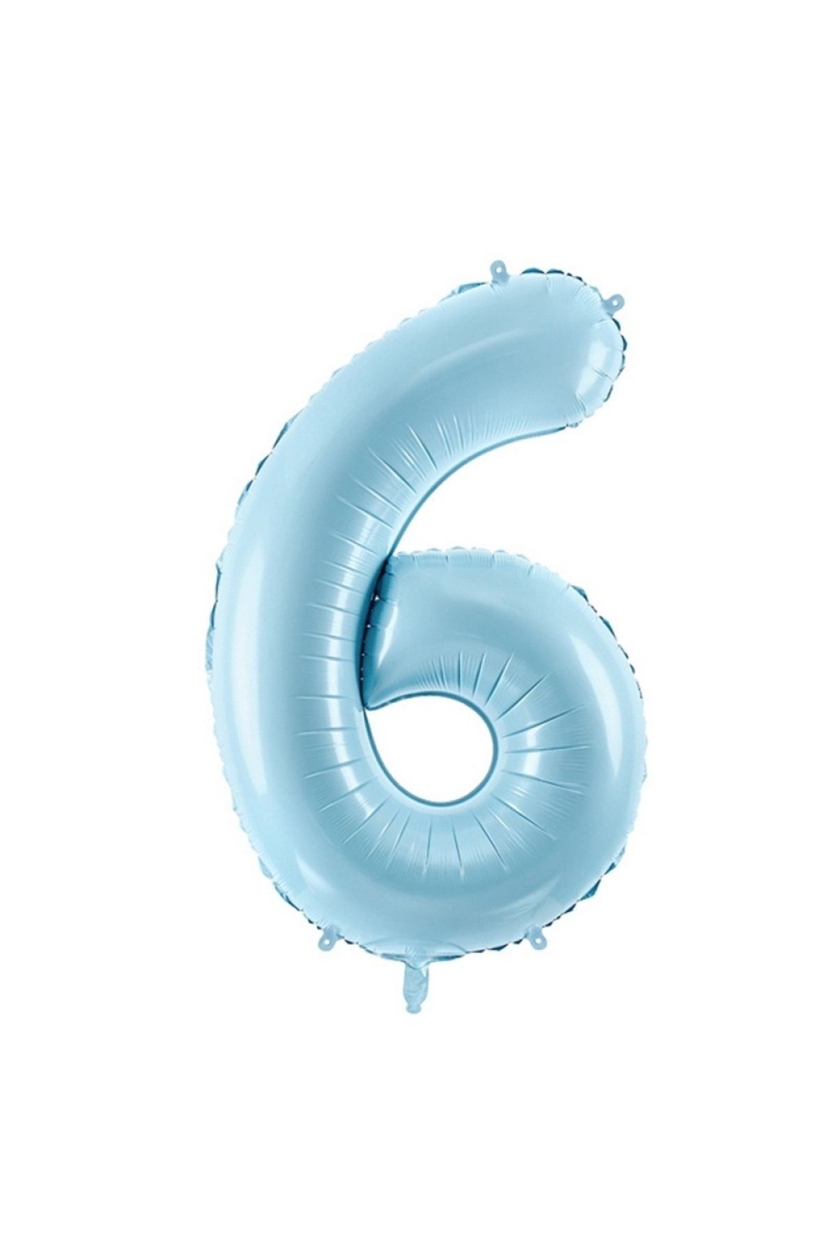 Papatya Party Mavi Renk Rakam Folyo Balon 34''76cm