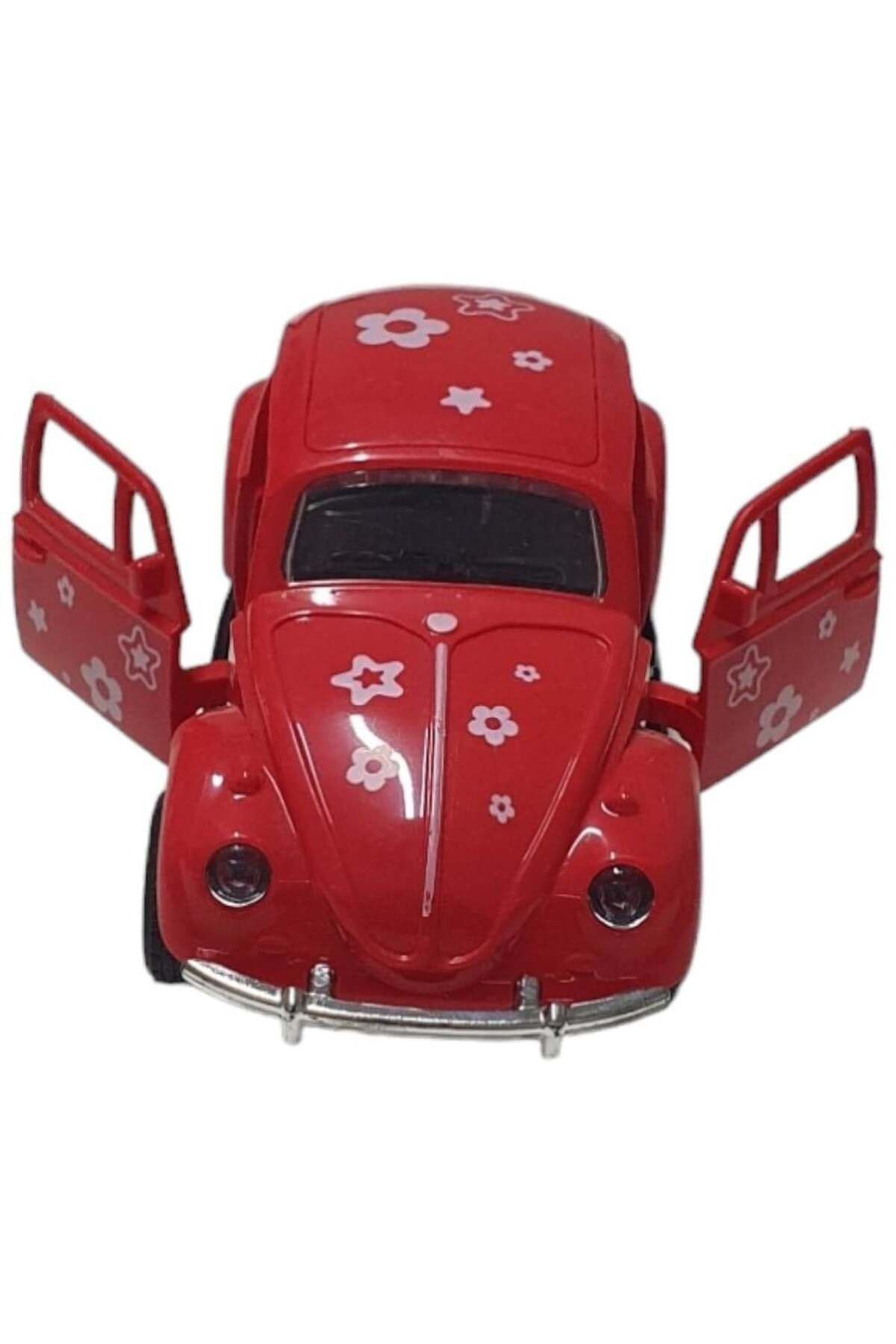 SMK Shop Vosvos Araba - Sürtmeli Desenli KIRMIZI - JW567-060