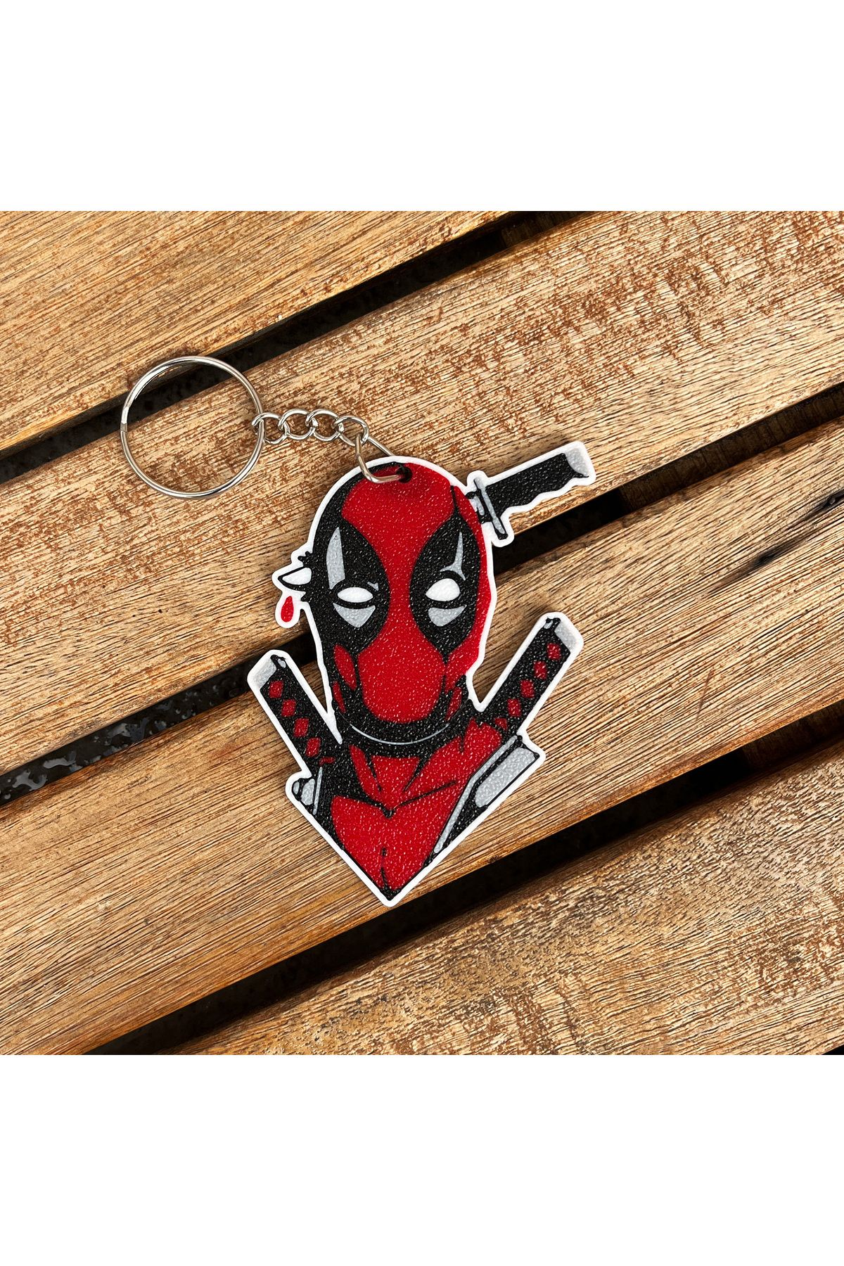 Gada Deadpool Anahtarlık - Marvel Anahtarlık - Deadpool Hediye - Deadpool Marvel Anahtarlık