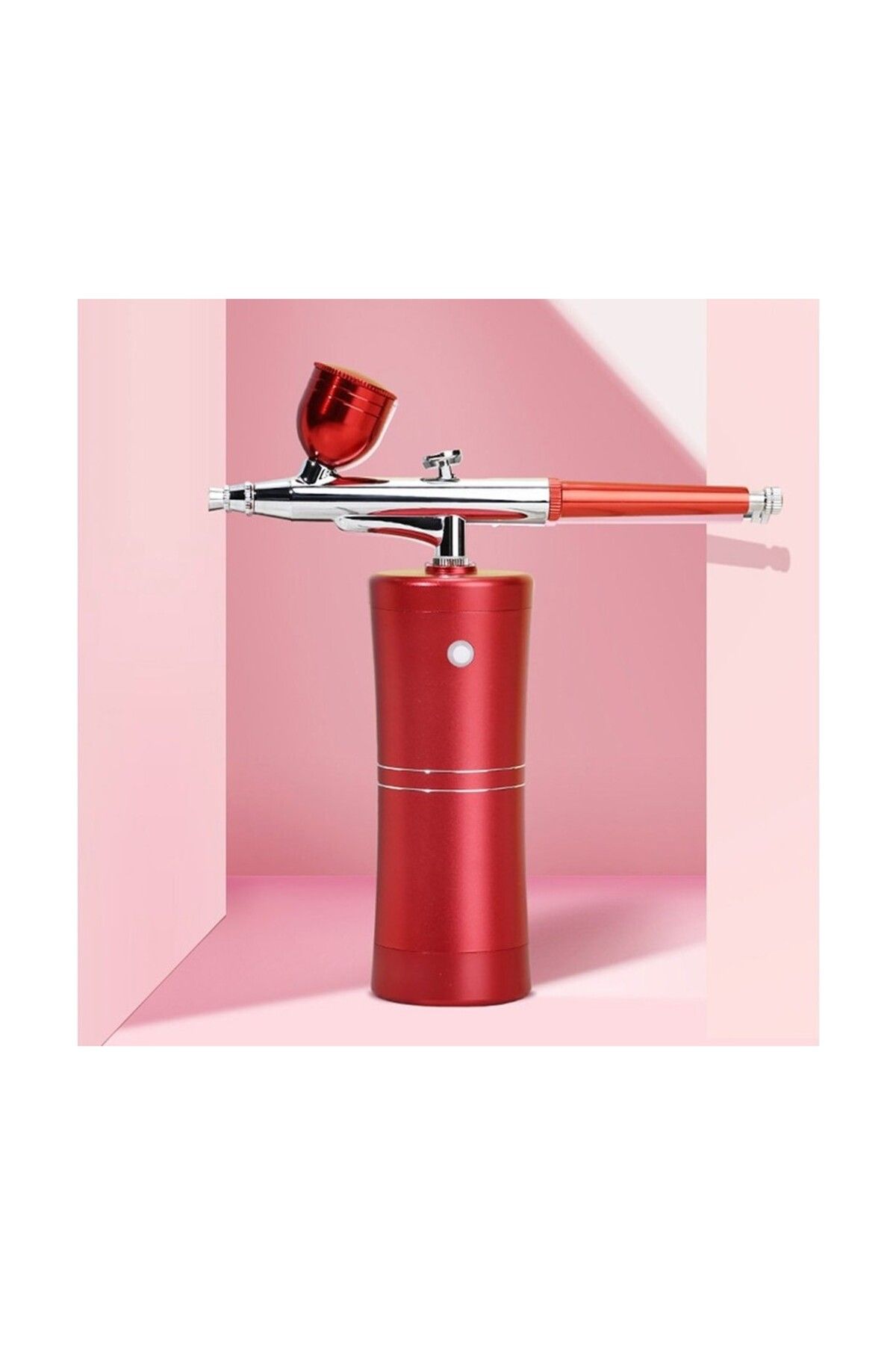 EN SİGA Boya Makinesi Airbrush Şarj Edilebilir Kablosuz Kompresör Tabanca Seti
