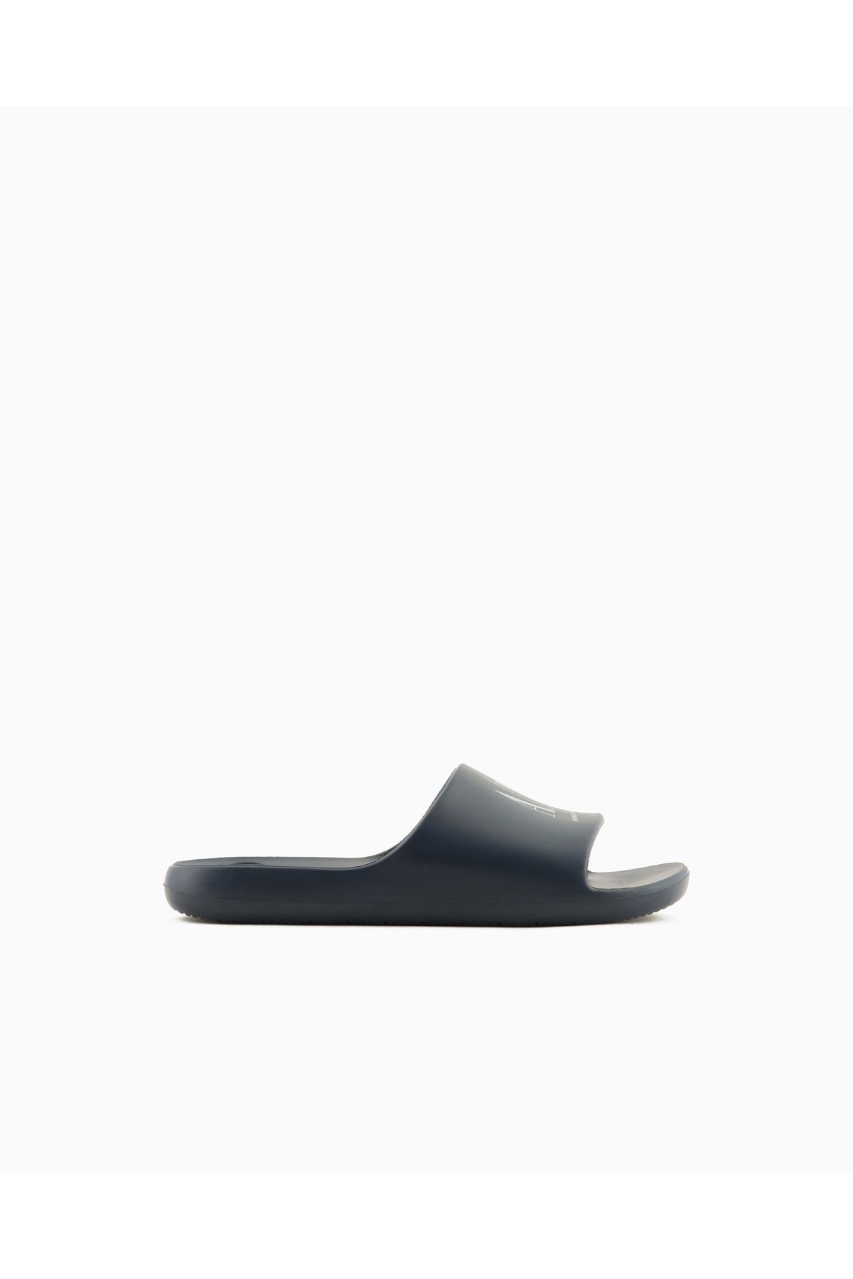 Armani Exchange-Men's Comfortable Flat Sole Ax Logo Navy Blue Slippers Xup012 Xv675-K487 1