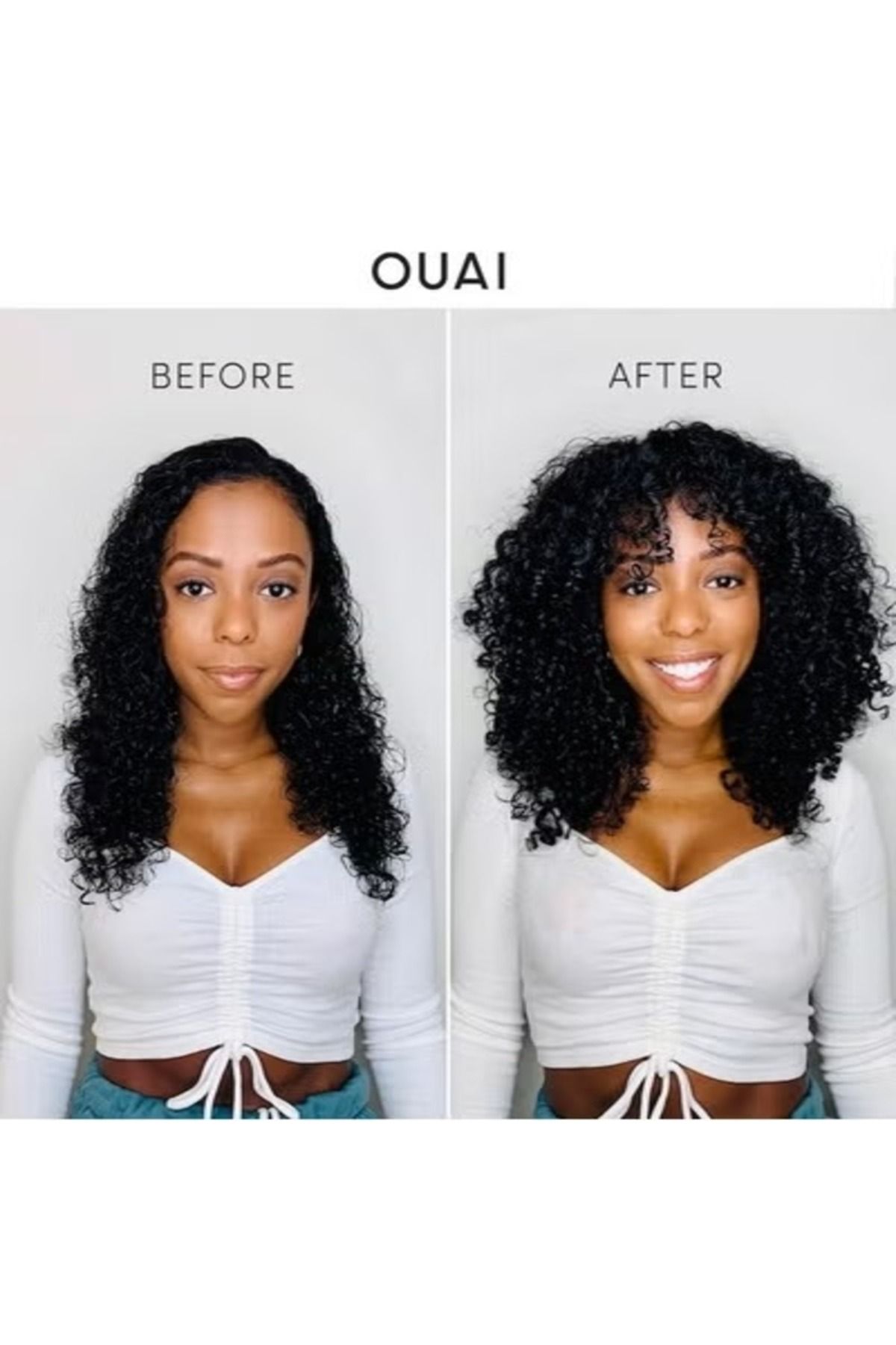 Ouai-Curl Crème 236ml - Frizz Control & Definition for All Curl Types 3