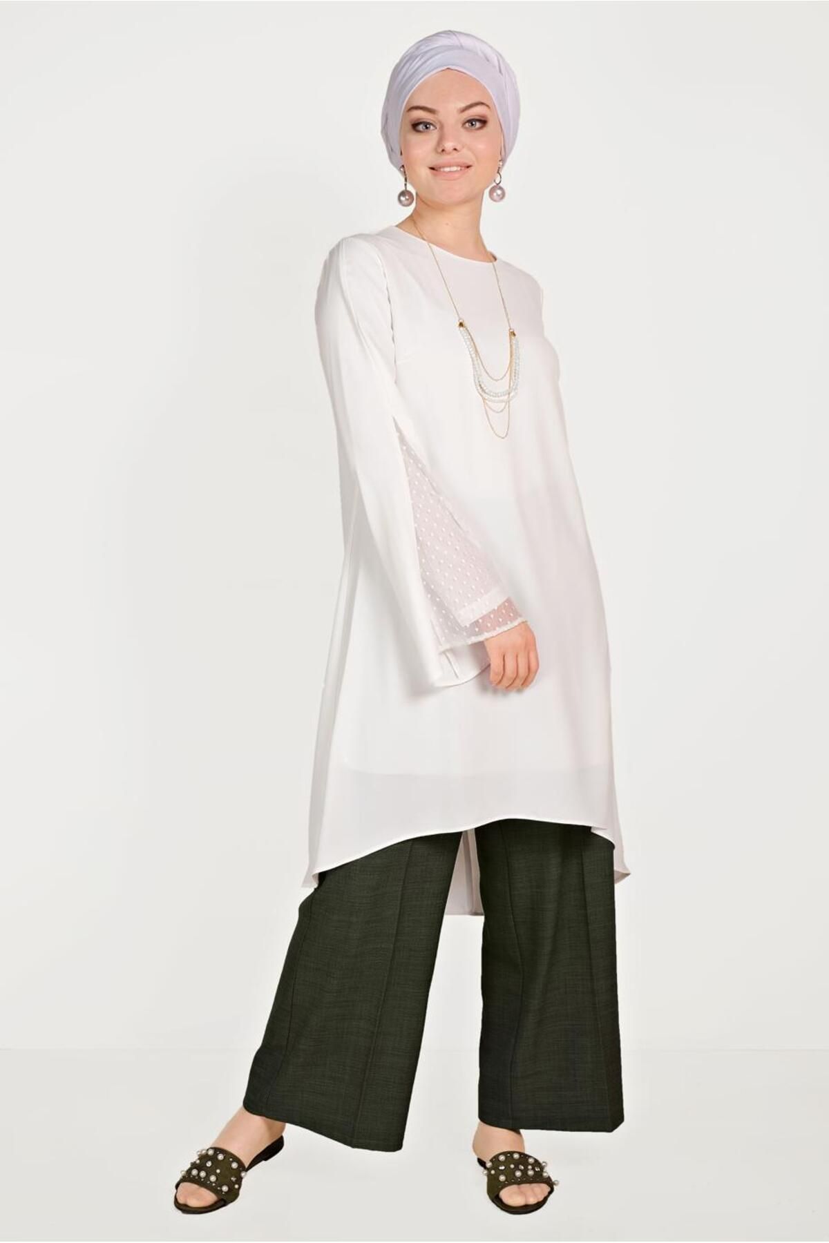 Alvina-Tunic with Tulip Sleeves 40444 2