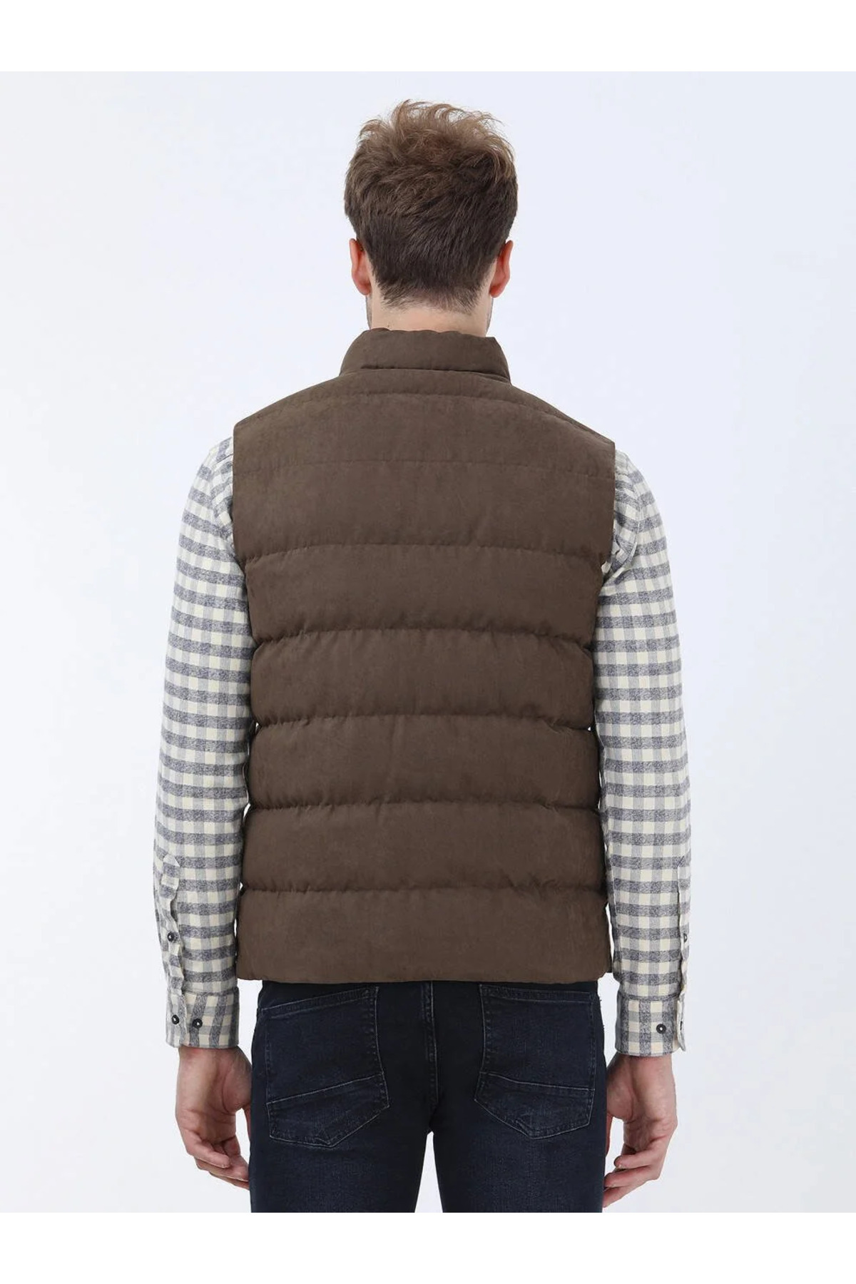 Kip-Sports Style Hazelnut Woven Vest 5