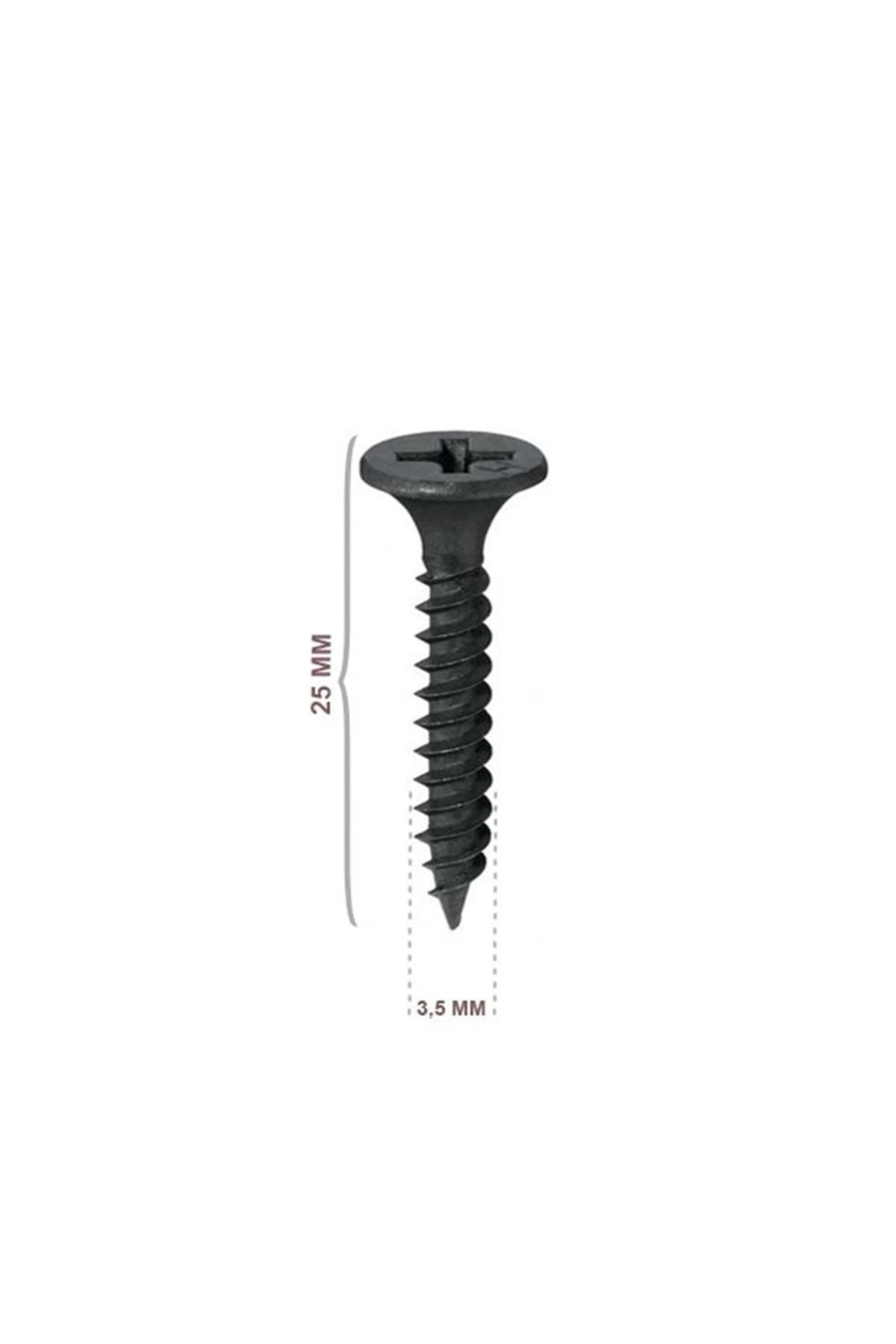BAUWELT Junıor Alçıpan Vida Sık Dişli 3,5x25mm 1000li Paket
