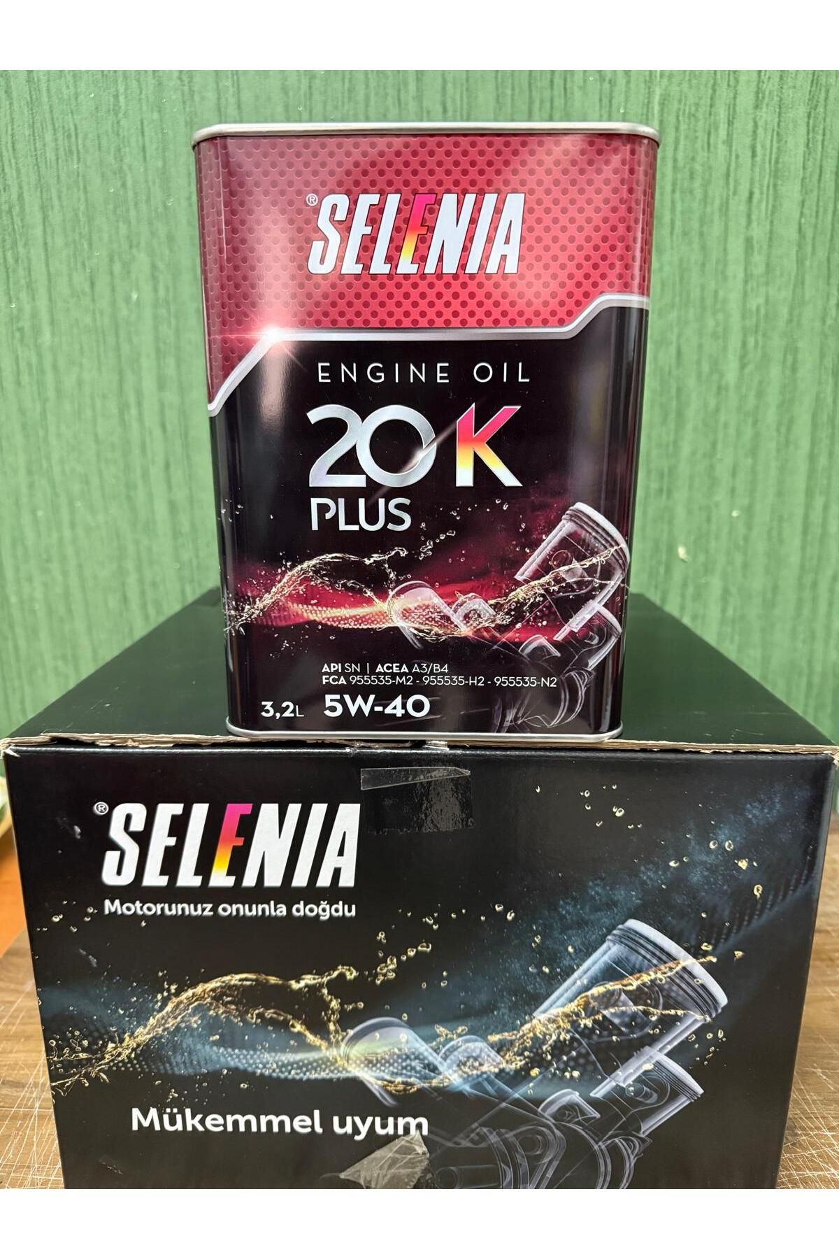 SELENIA 20 K Plus 5W-40 3,2 Lt 2025 ÜRETİM