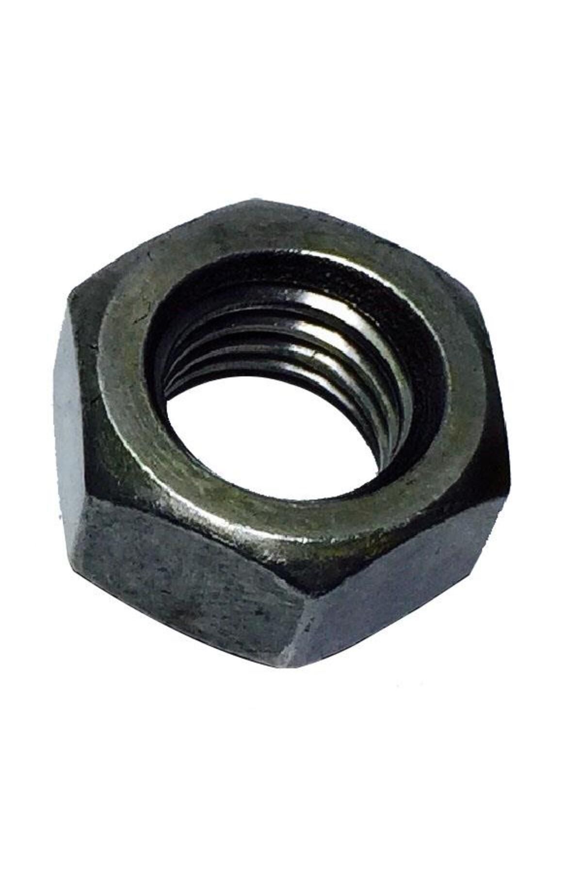 Civtec DIN 934 6 Kalite Altı Köşe Çelik Somun Siyah M42 10 Adet