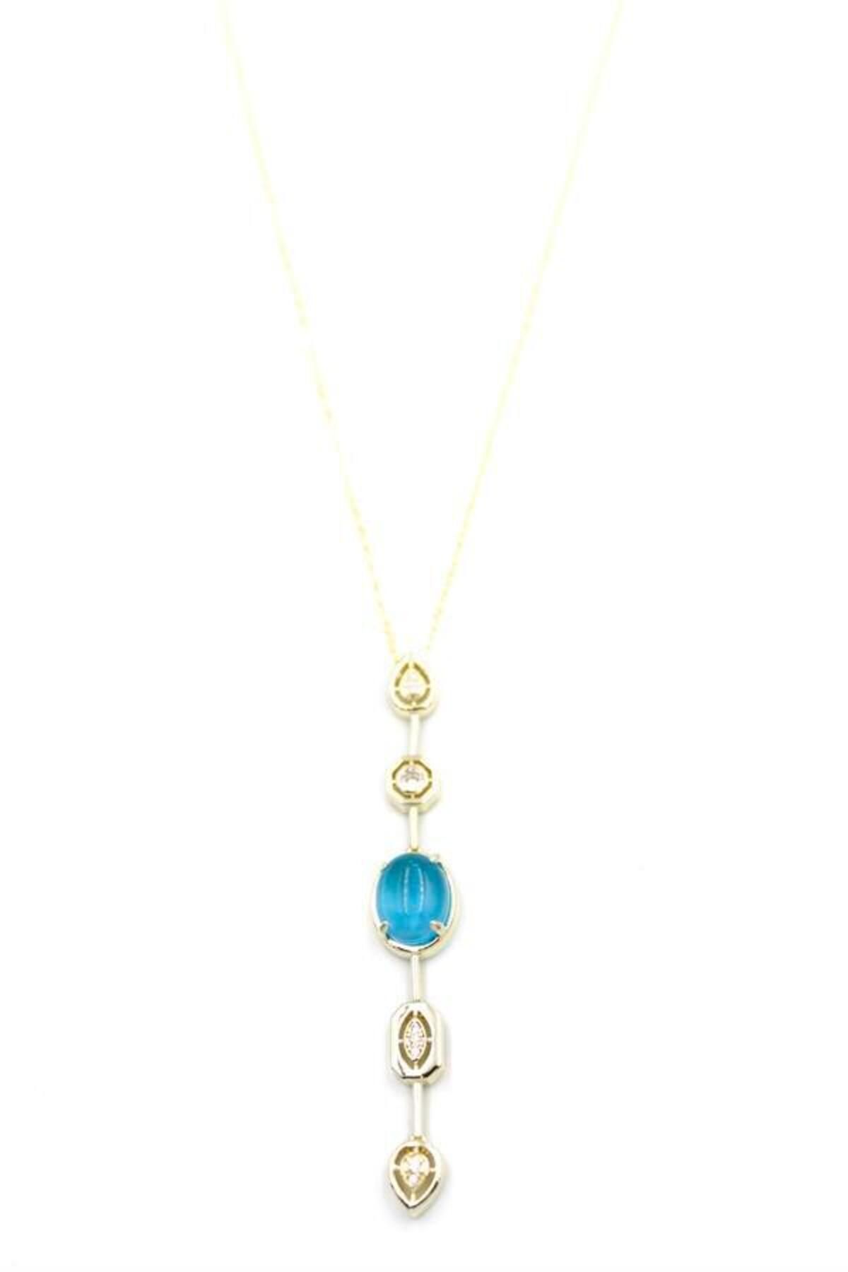 MBB ETİCARET Element Kolye - Mavi