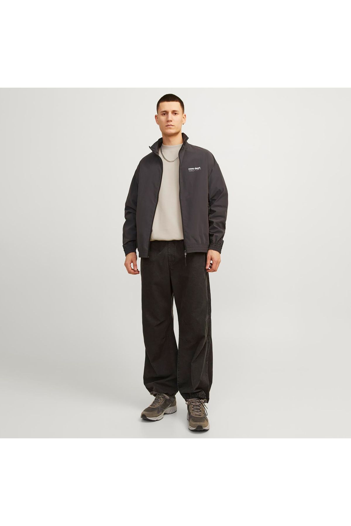 تی شرت سفید مردانه کرم جمعی MOM Jack Jones Jack & Jones