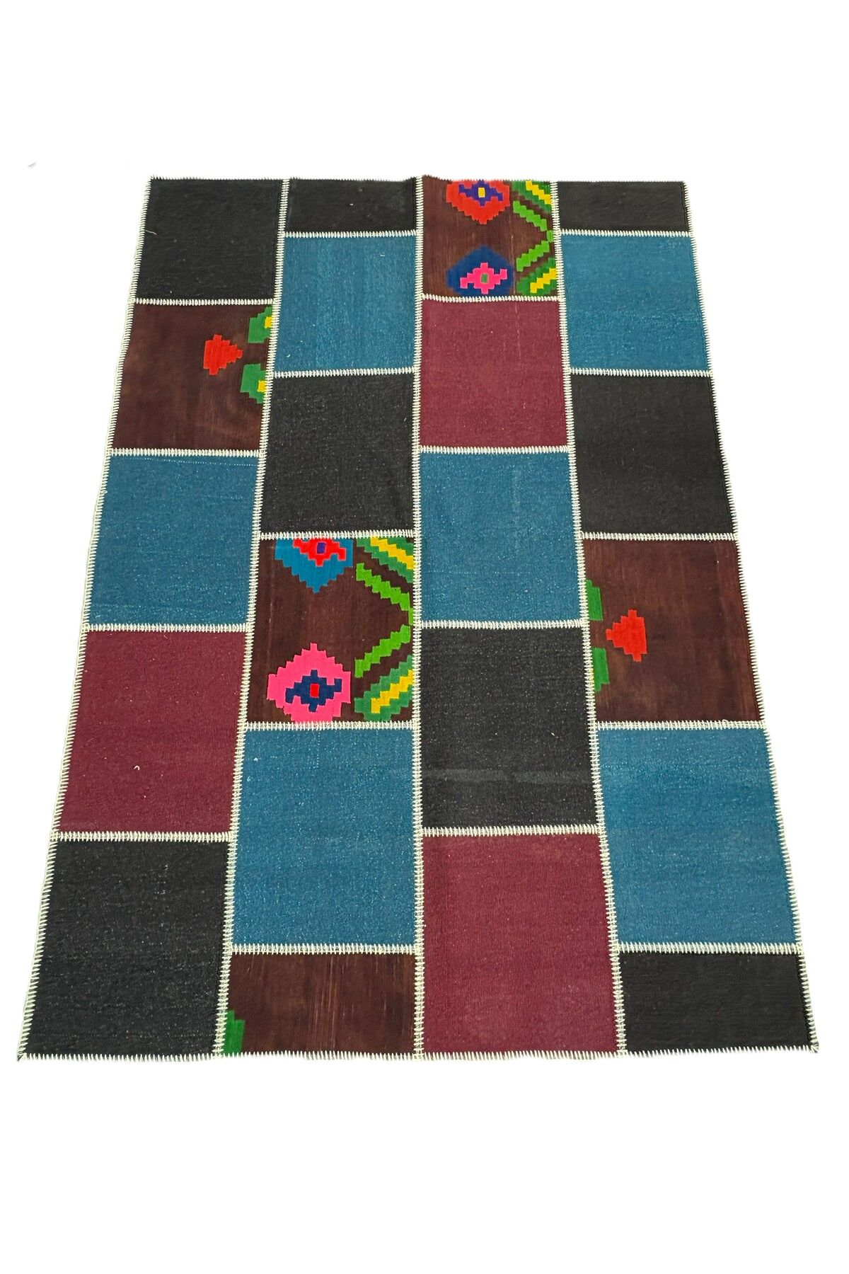 1001Rugs Patchwork El Kilim 160 x 230