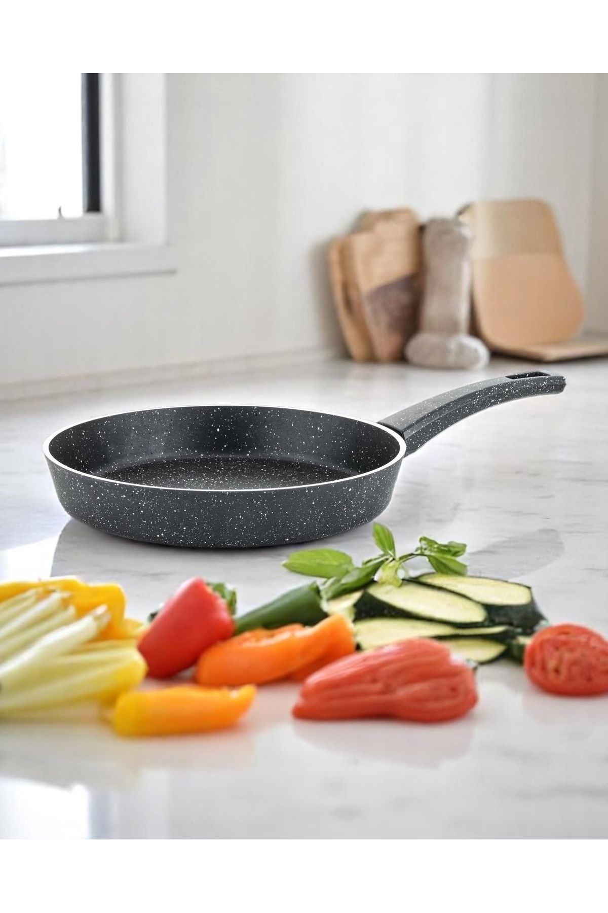Ulutaş Granit Tek Kulp Tava 20 Cm
