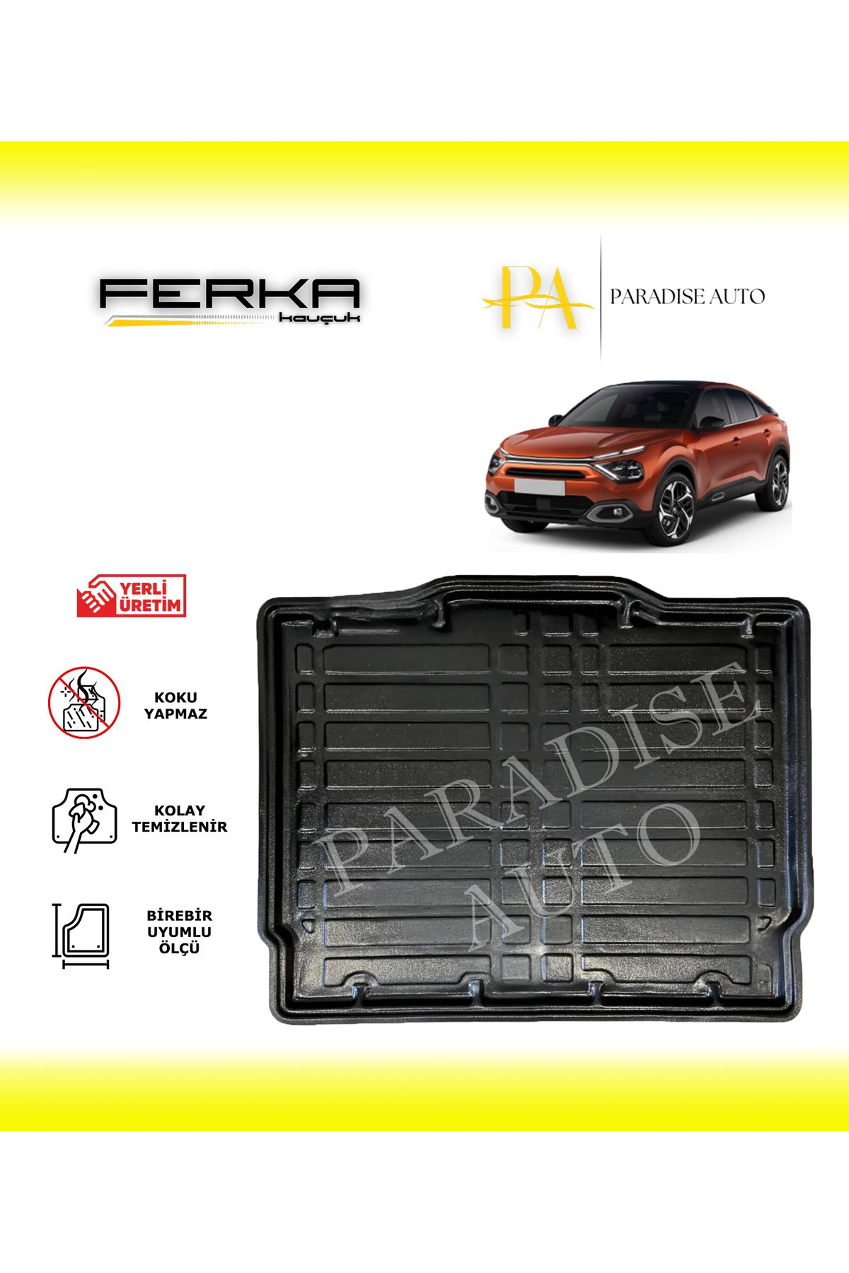 Paradise Auto Citroen C4 HB 2021 ve Üstü Bagaj Havuzu