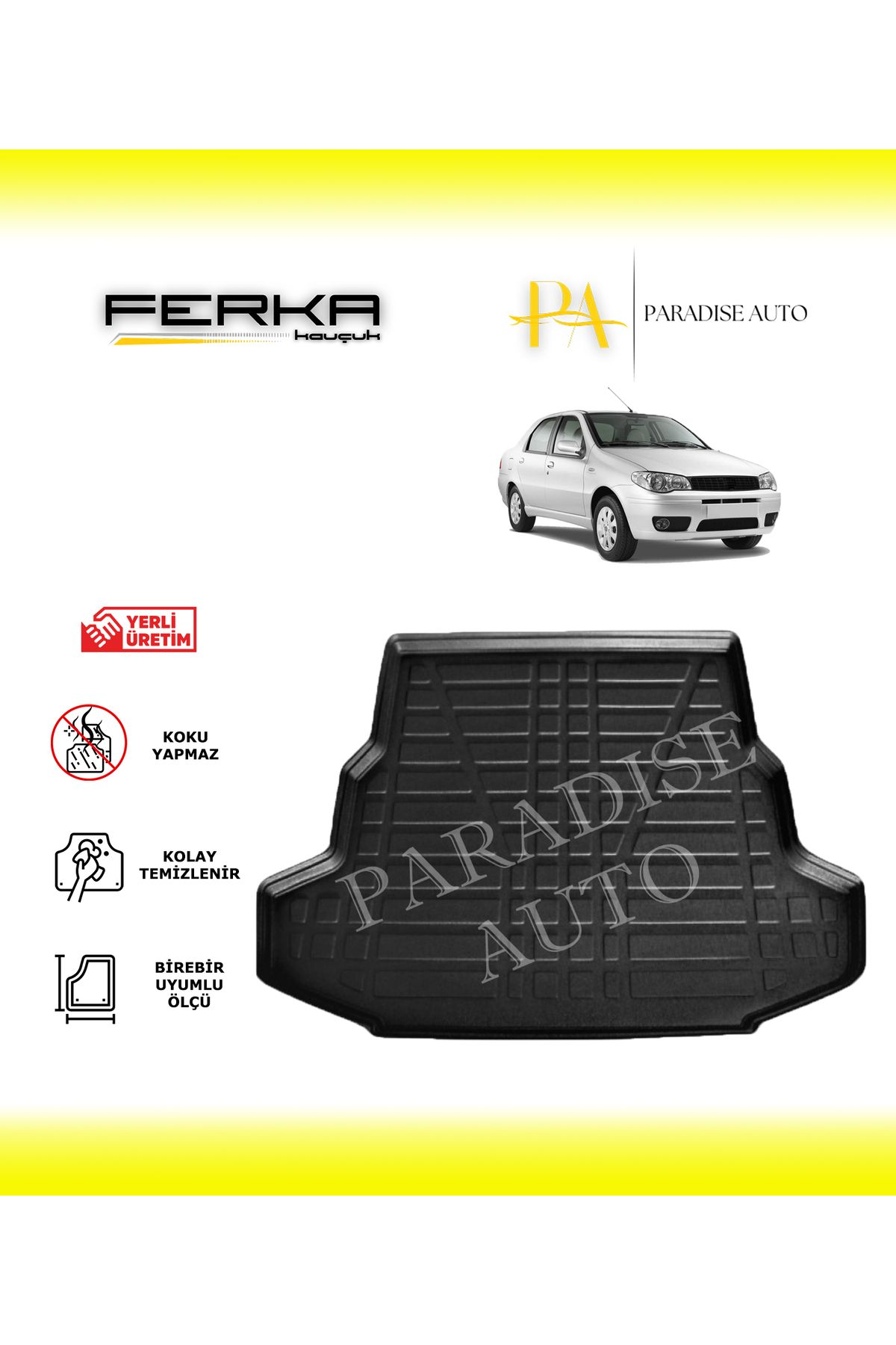 Paradise Auto Fiat Albea 2002-2015 Bagaj Havuzu