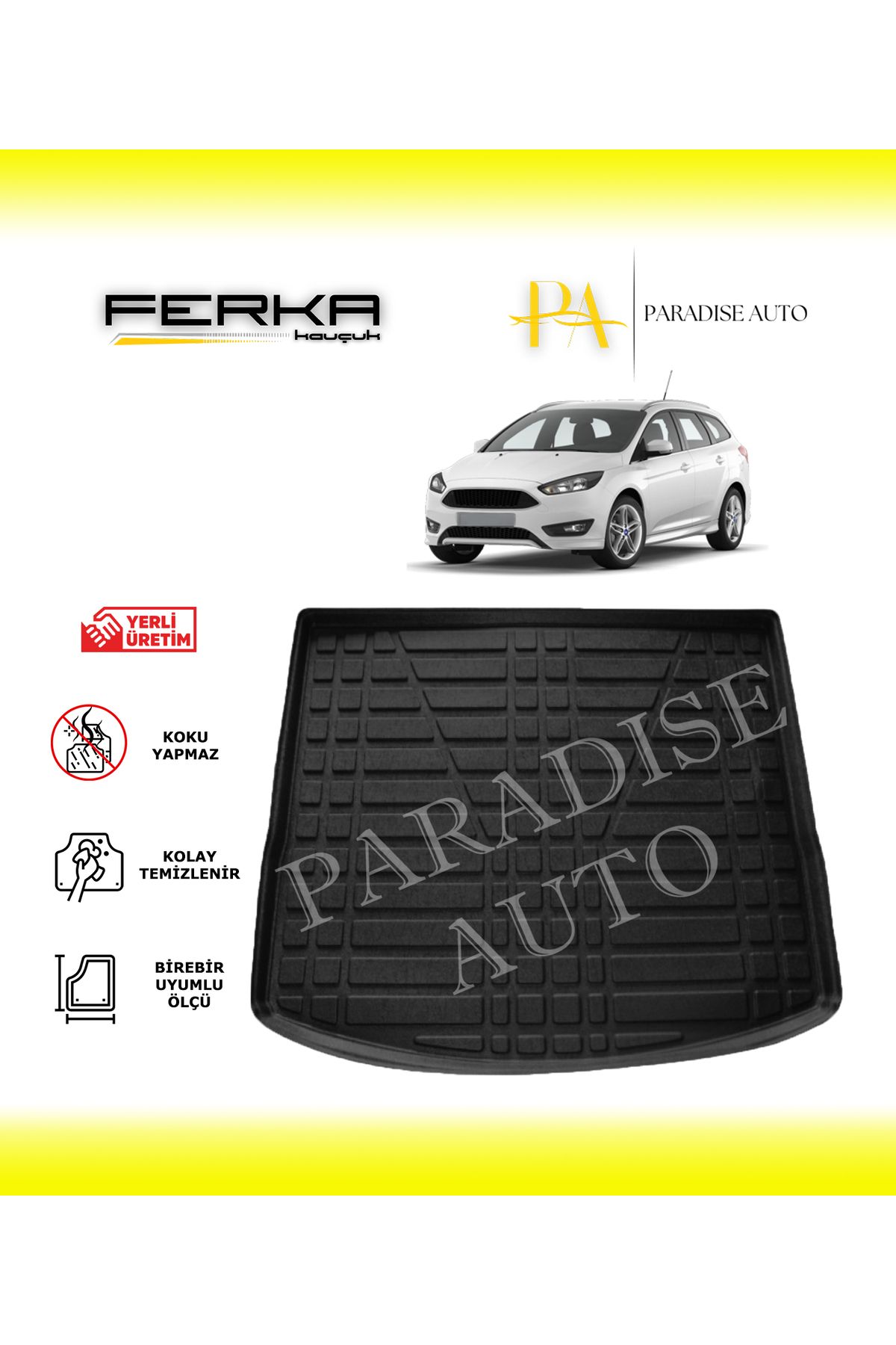 Paradise Auto Ford Focus Stationwagon 2011-2014 Bagaj Havuzu