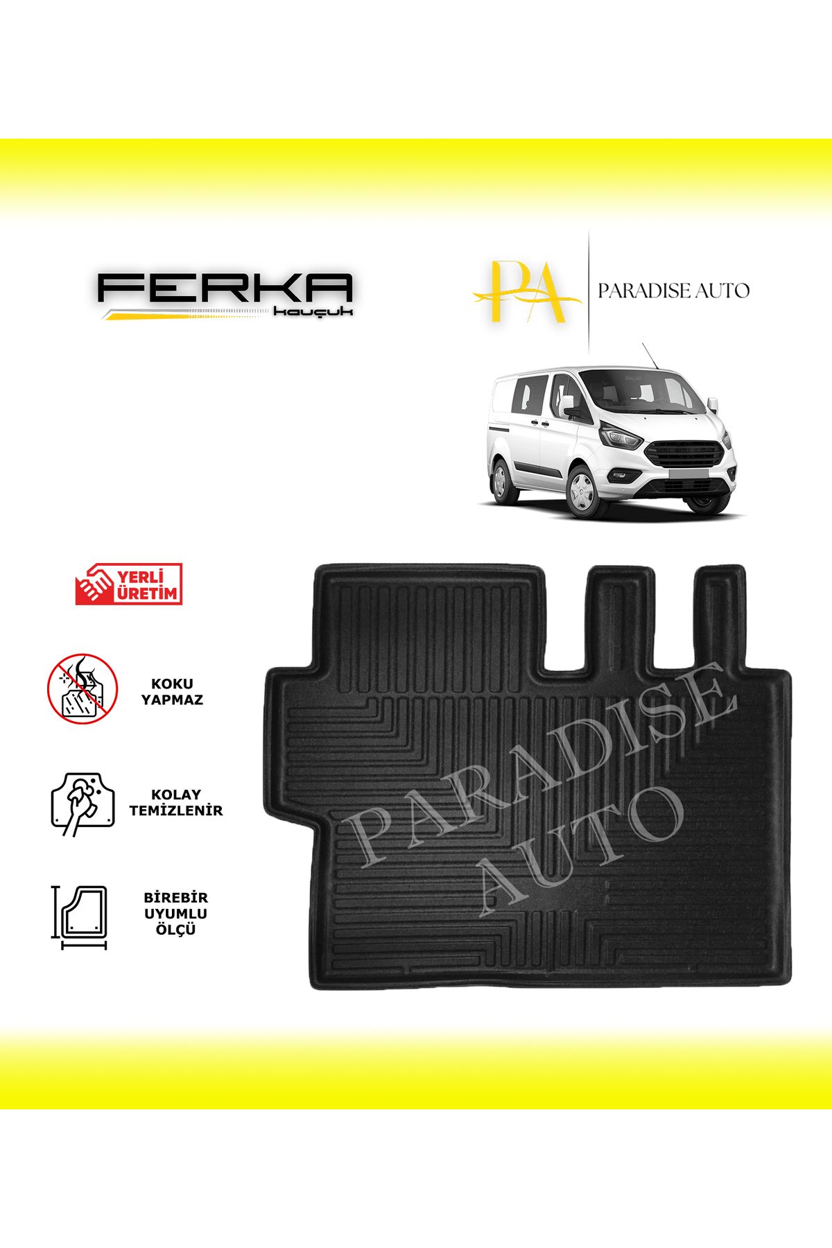 Paradise Auto Ford Custom 8+1 Uzun Şase 2012-2023 Bagaj Havuzu