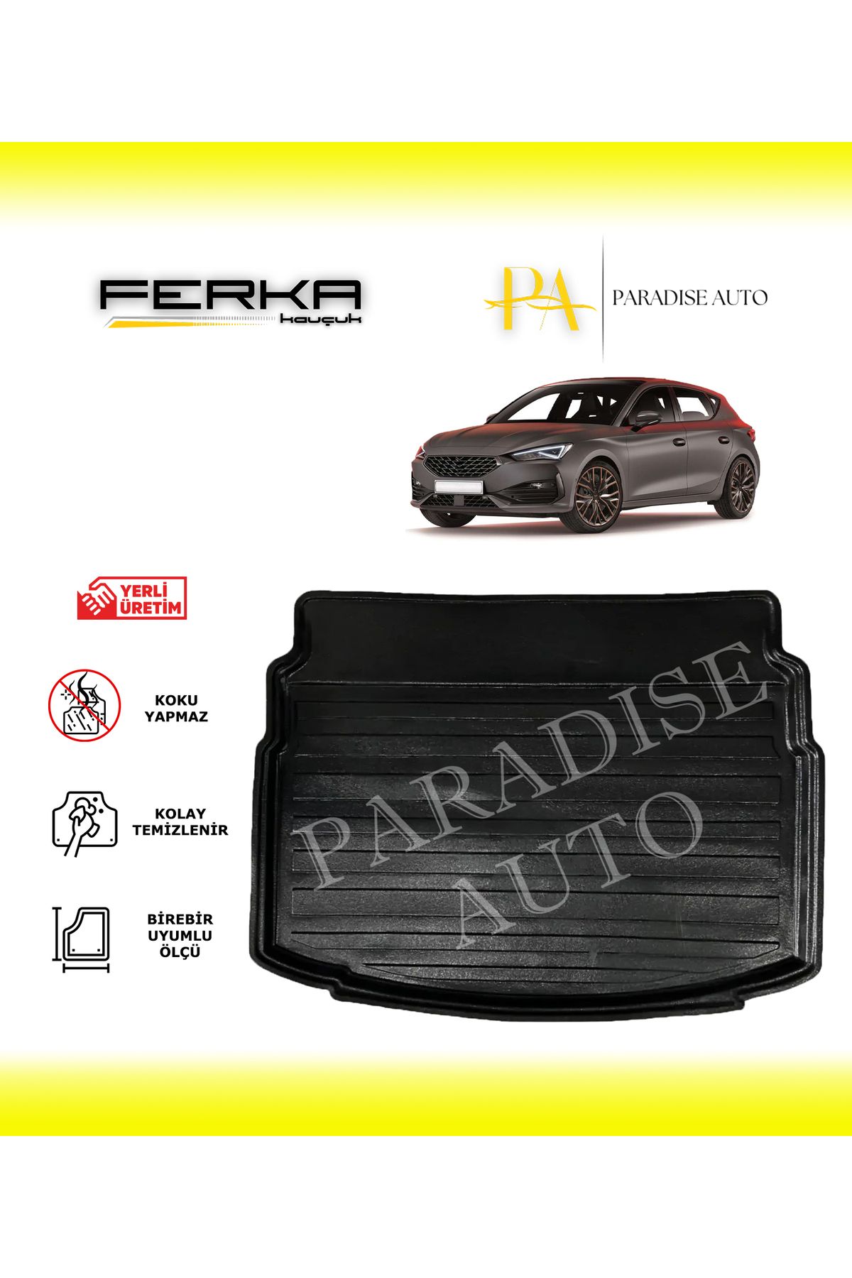 Paradise Auto Cupra Leon Üst Kademe HB 2023 ve Üstü Bagaj Havuzu