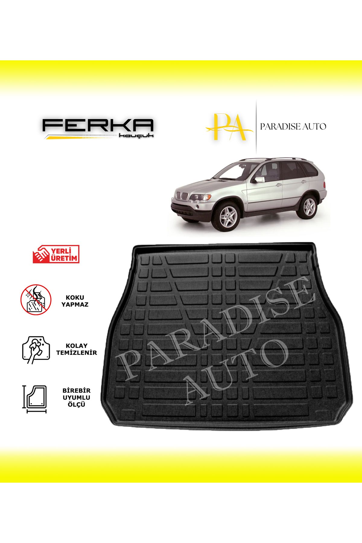 Paradise Auto BMW X5 E53 2000-2005 Bagaj Havuzu