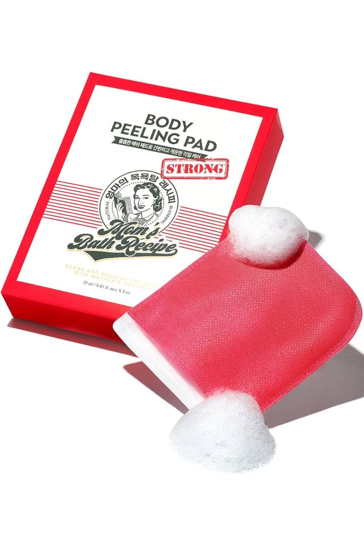 1 Mom's Best Friend Korean body scrub loofah, one piece