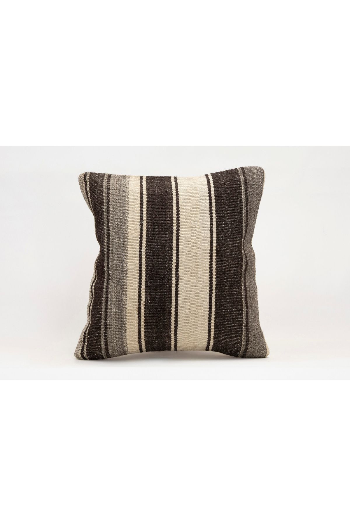 Kilim Whole Sale El Yapımı Kilim'den Yapılmış Vintage Kırlent Kılıfı, Yün, 40x40 Cm