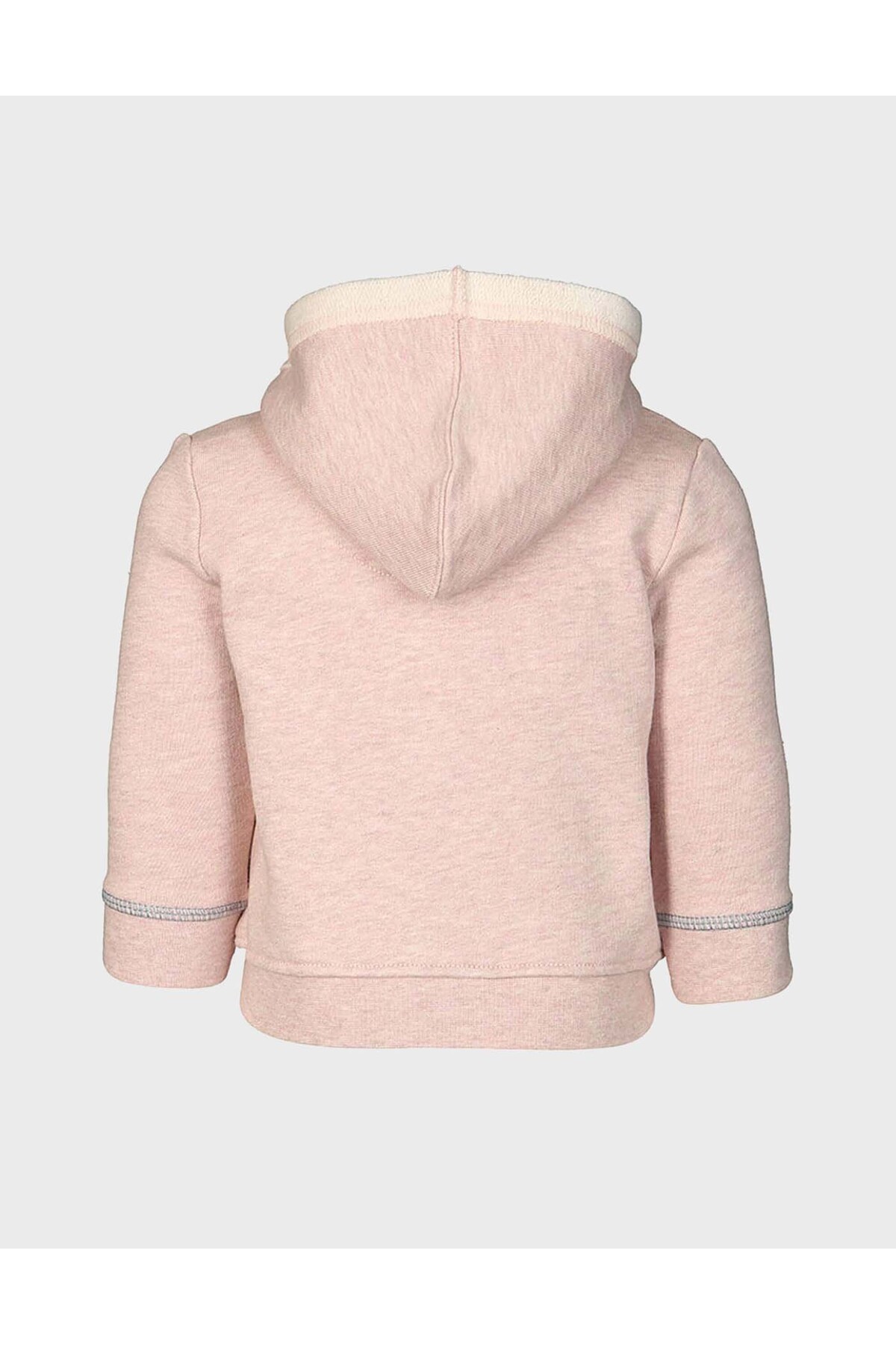 Organicera Organik Kapşonlu Mont, Rose Melanj fotoğrafı 4 (önizleme)