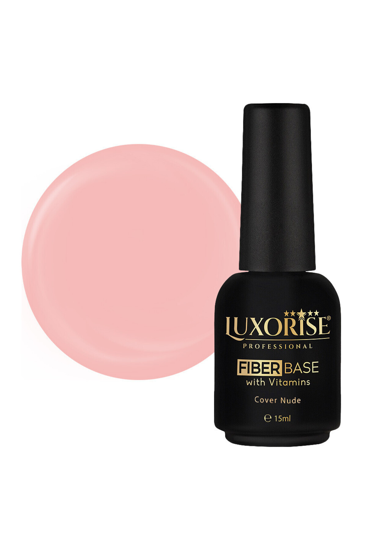 LUXORISE Bază De Fibre Cu Vitamine, Cover Nude 15ml - One Size
