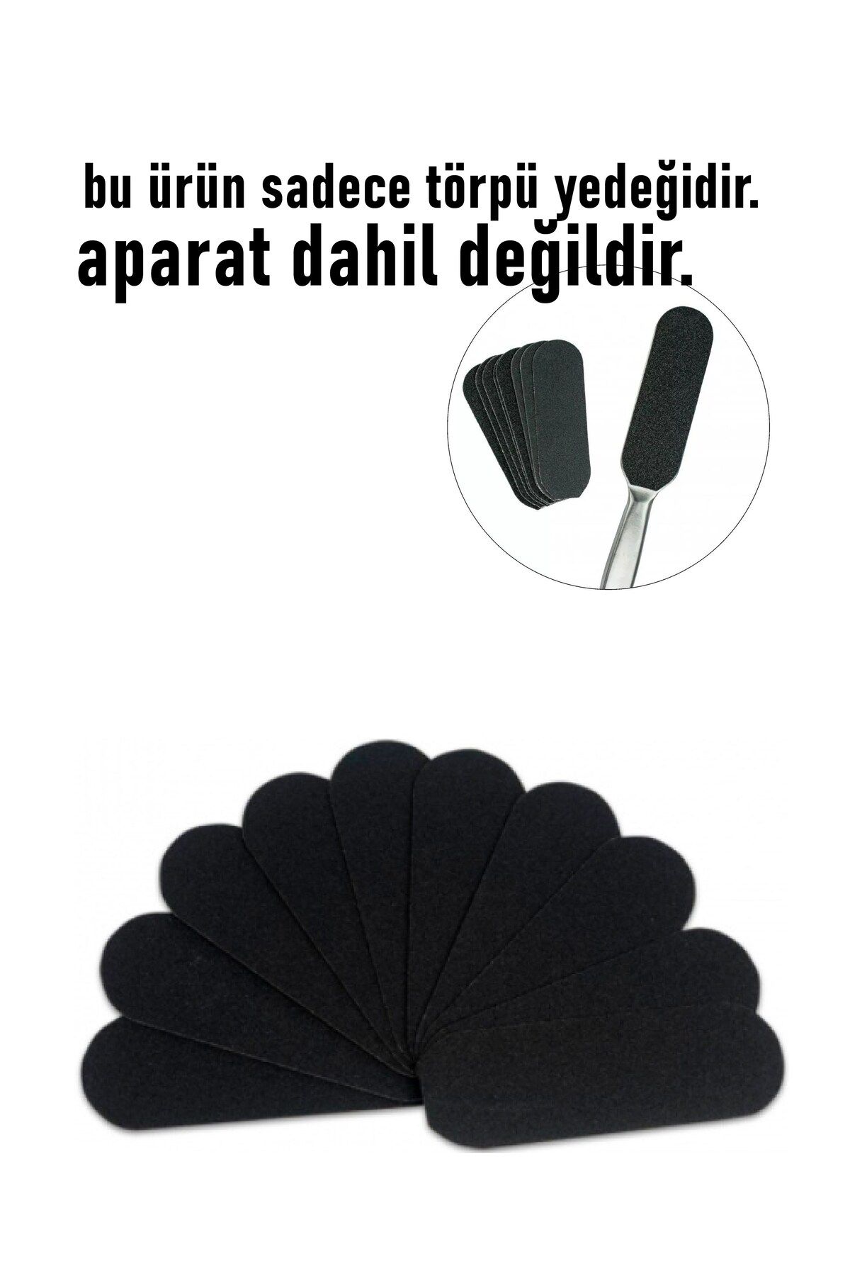 Transformacion-30 Pieces of Rasp Refills: Rasp Sanding with Onion and Pedicure Rasp 716031 2