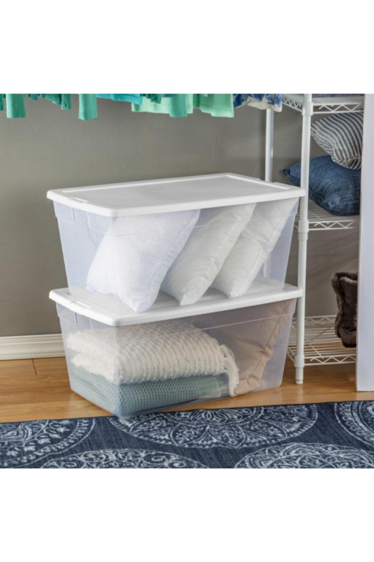 Sterilite-Rectangular Stackable Storage Box 85.1 L 5