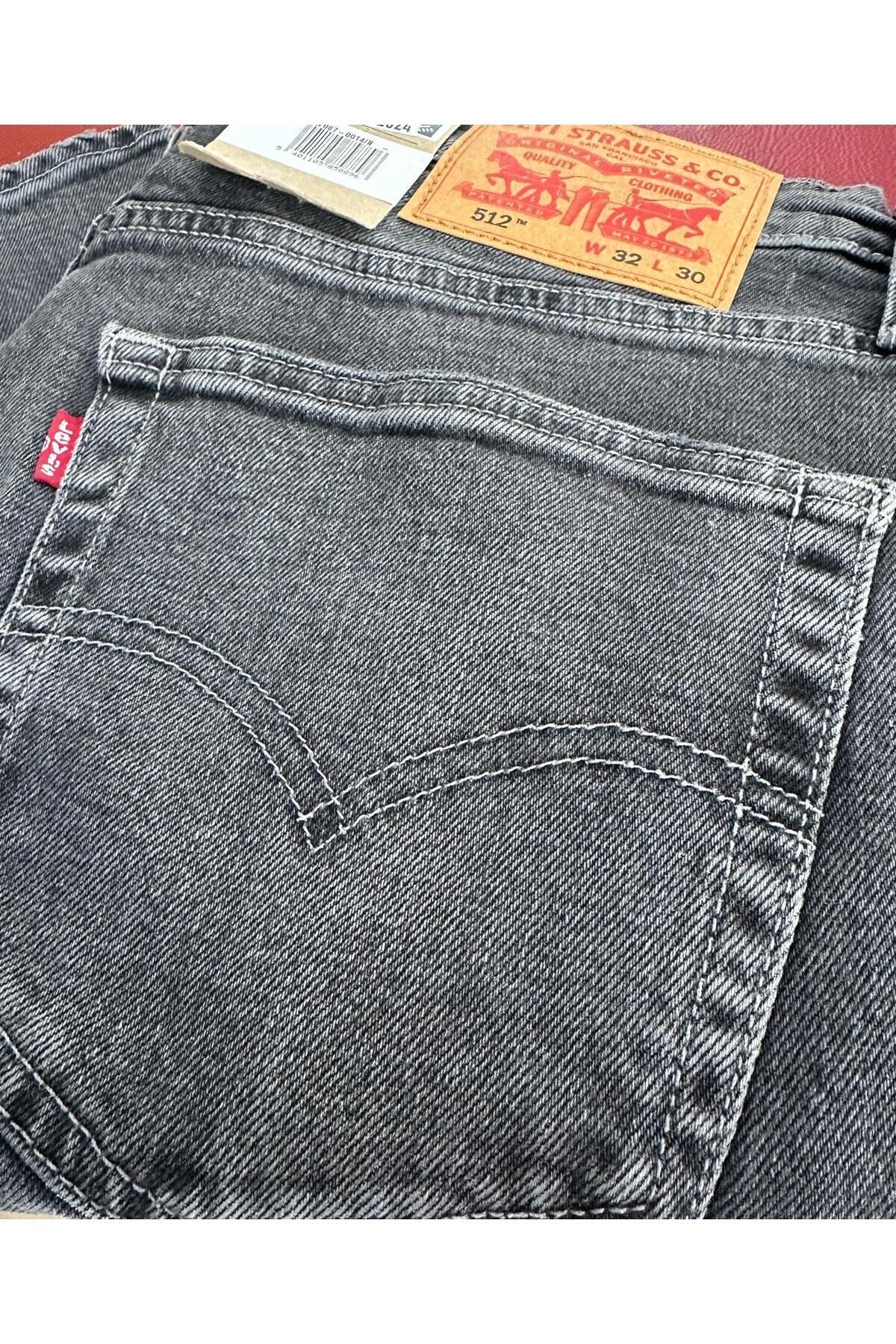 شلوار جین مردانه 512 ™ SLIM TAPER PANTS JEAN MENTATE شب های خشن Levi's