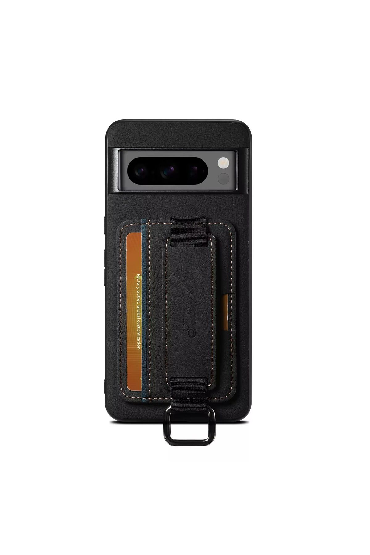 Microcase Google Pixel 9 Pro XL ile Uyumlu Askılıklı Kartlıklı Standlı Deri Kaplama Kılıf-AL5137