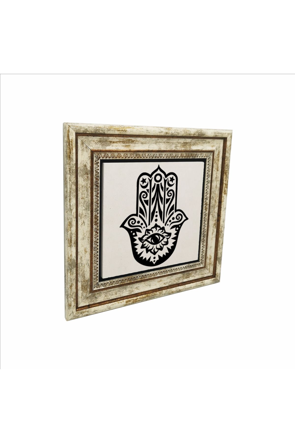 Sadrazam Fatıma’nın Eli Baskılı Doğaltaş Tablo (25 X 25 KD-4)