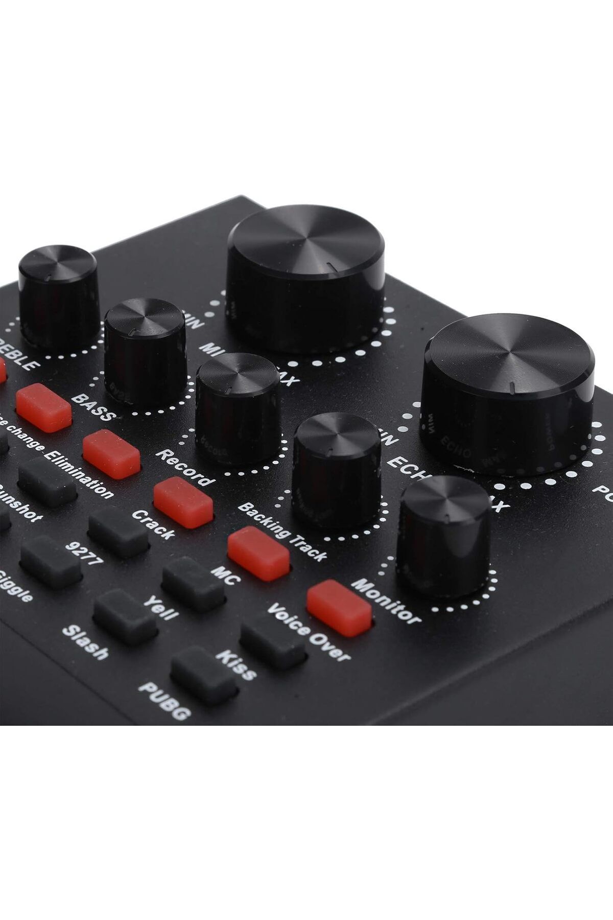 fulina-V8s Professional Live Sound Card, Intelligent Noise Reduction, Dual Dsp Sound Beautification 3