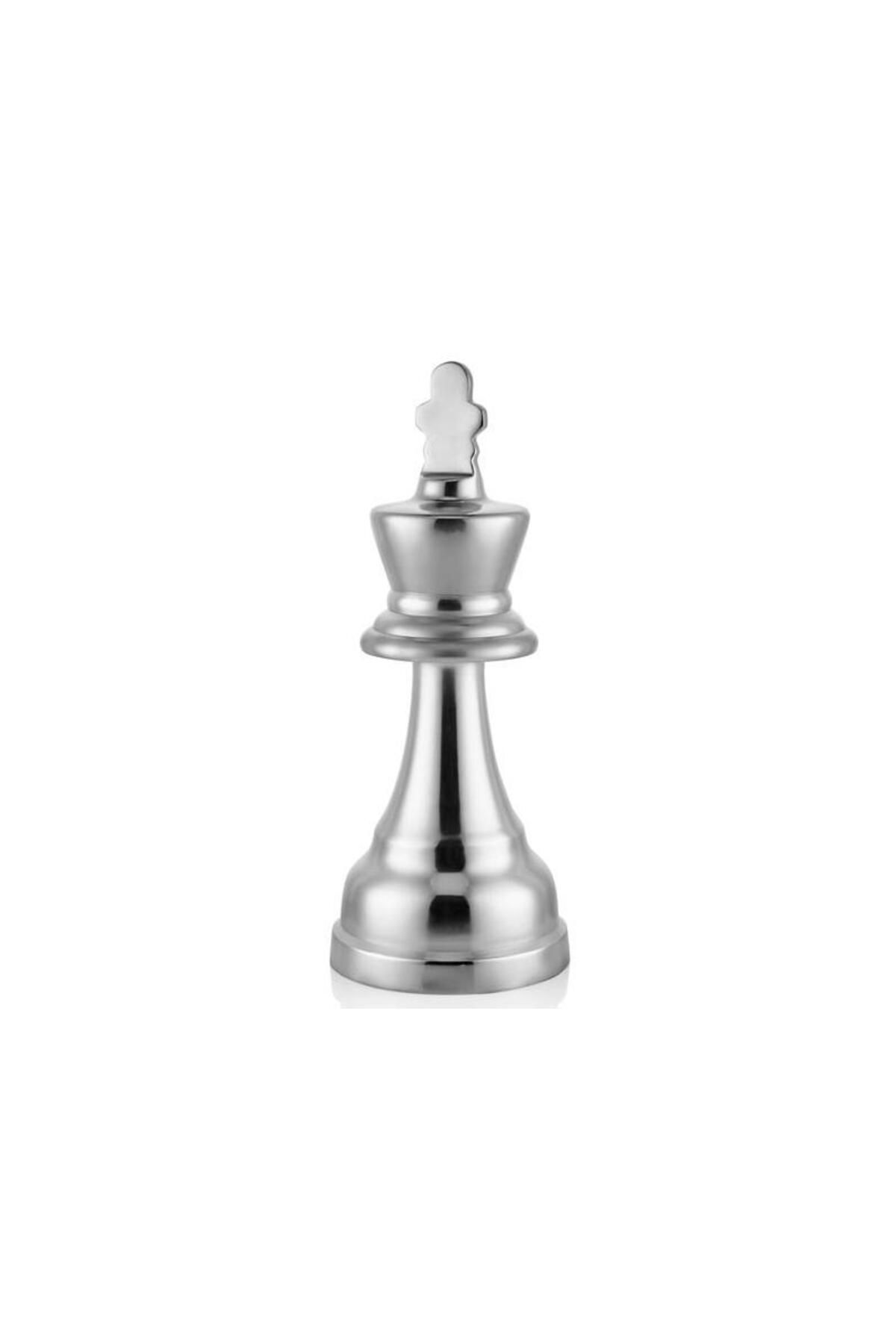 LAMEDORE Chess King Nickel 25x58 Cm
