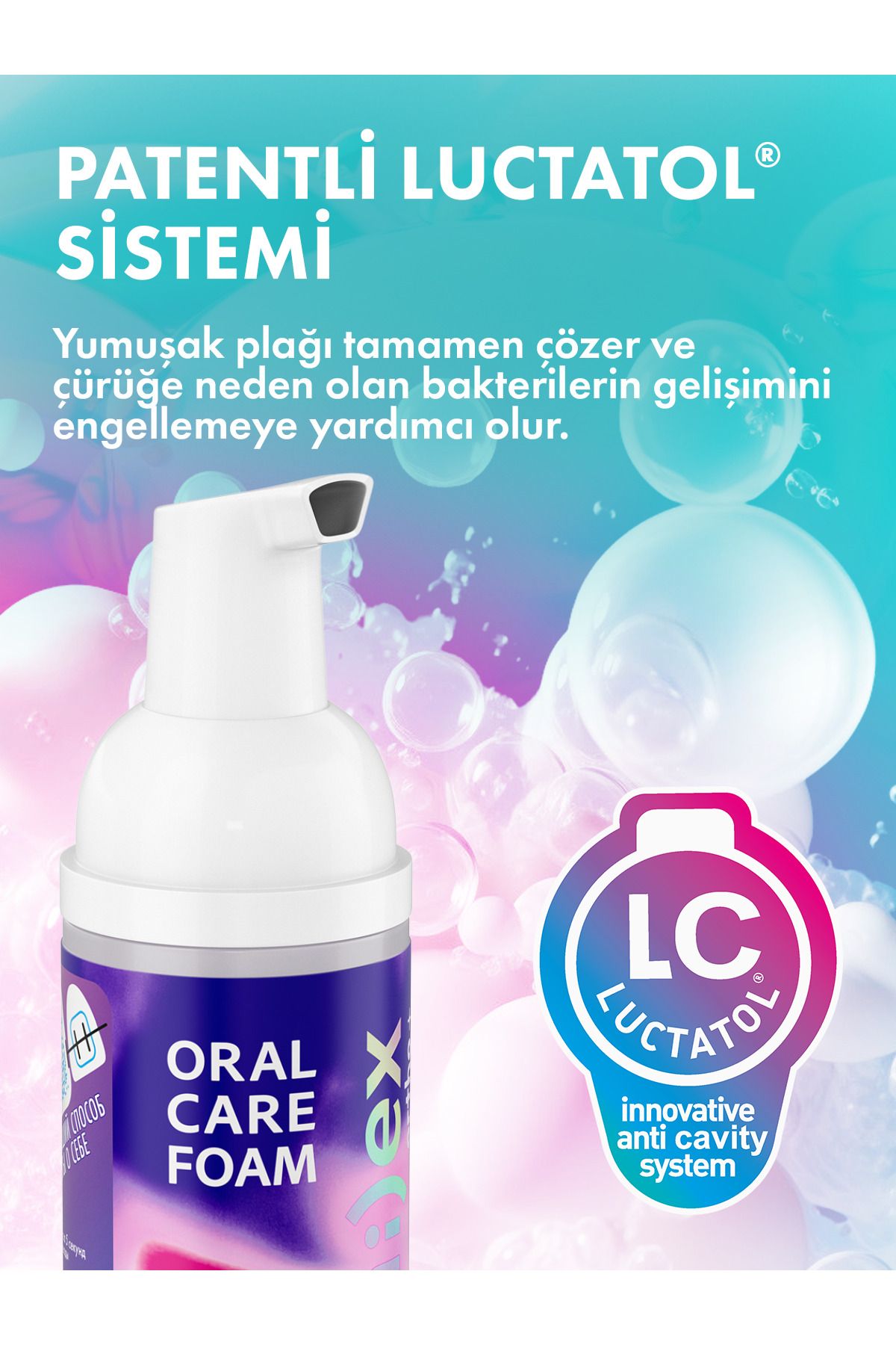 Splat-Whitening Oral Cleansing Foam for Braces and Braces with Mint Flavor 3 in 1 50 ml 5