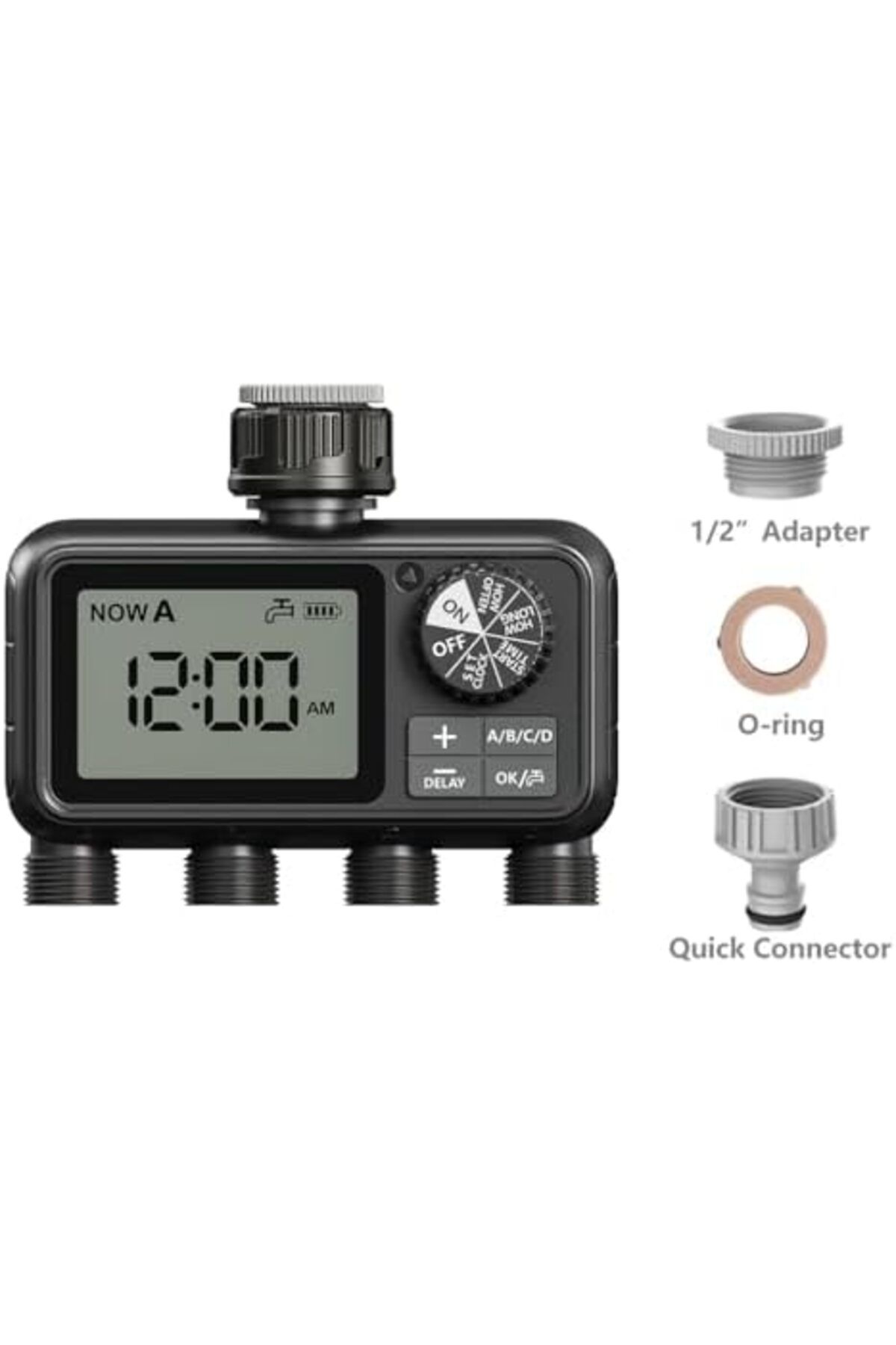 Egardenkart-Smart 4-Outlet Automatic Water Timer 3