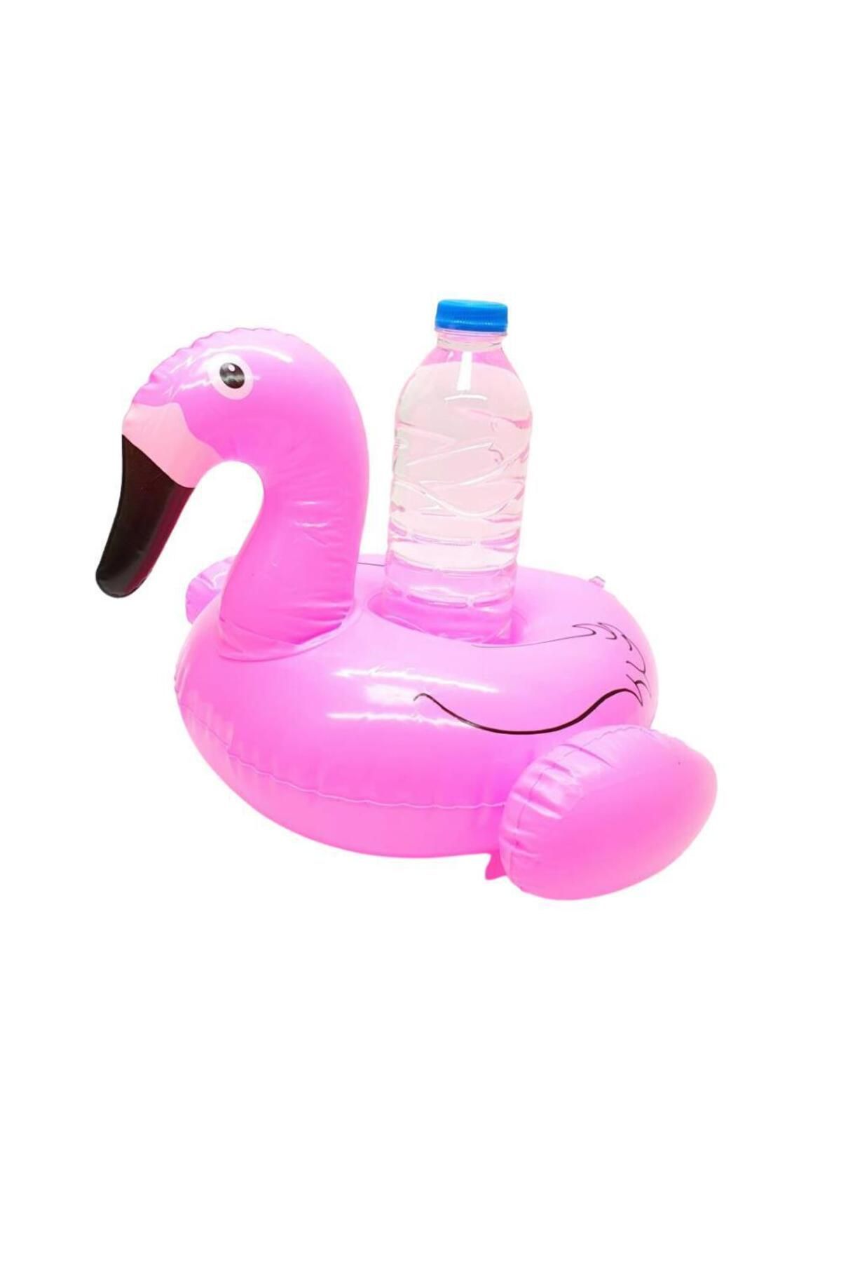 melfxxl eticaret Flamingo Bardak Tutucu - Şişme Bardaklık - 1909045 (Lisinya)