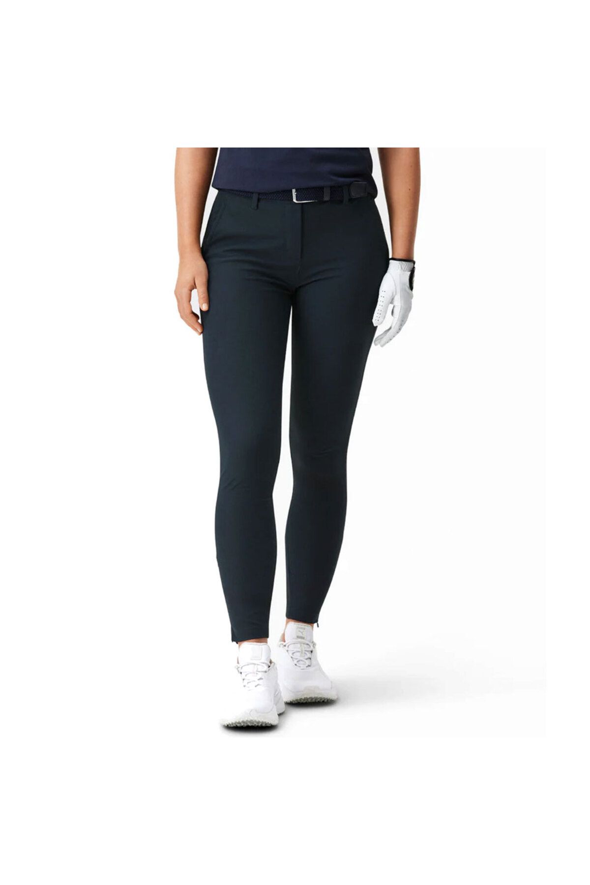 Macade Golf Kadın Koyu Mavi Dört Yönlü Esnek Jogger Pantolon WO20220671