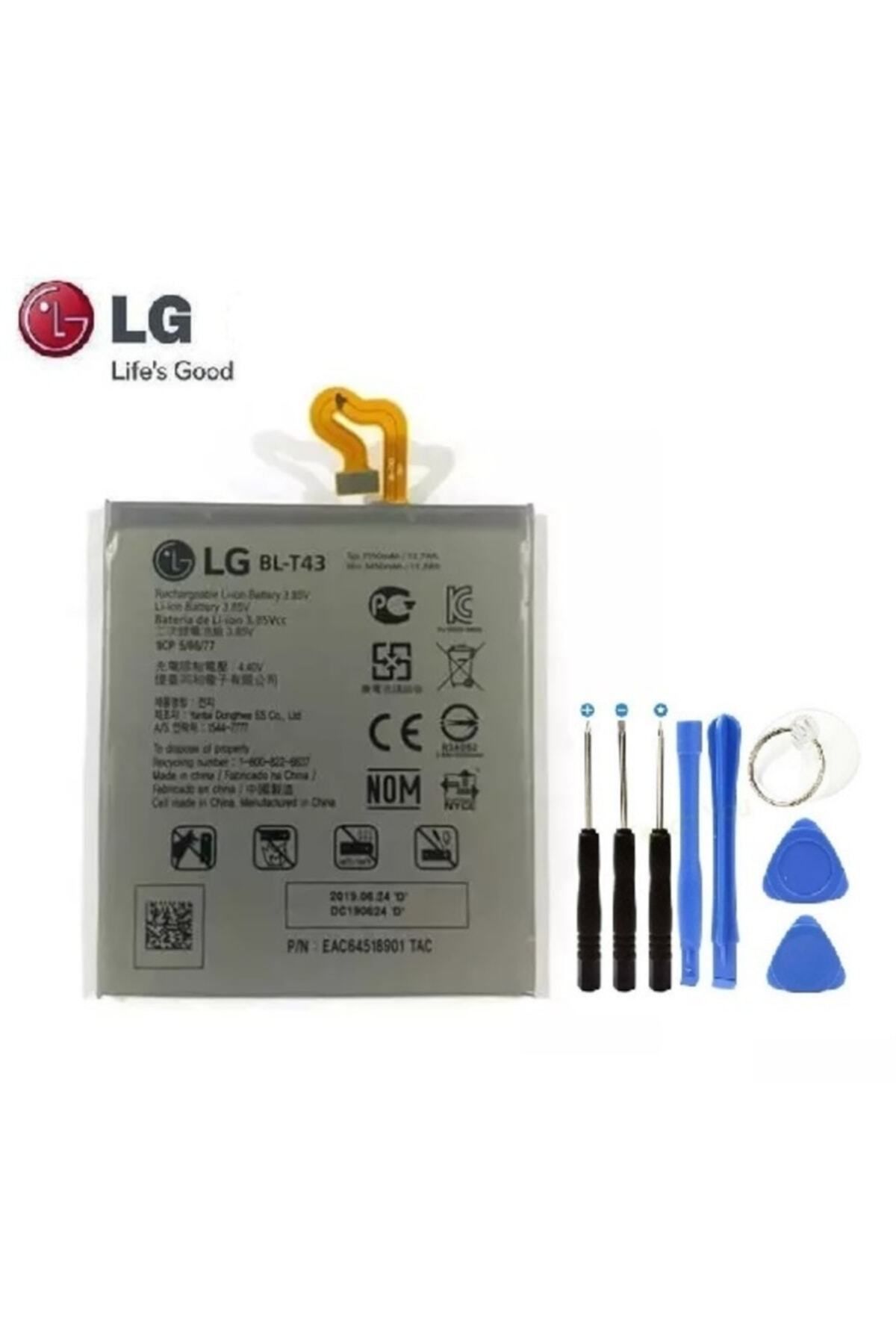 instatech Lg G8s Thinq Batarya Pil Tamir Seti Bl-t43