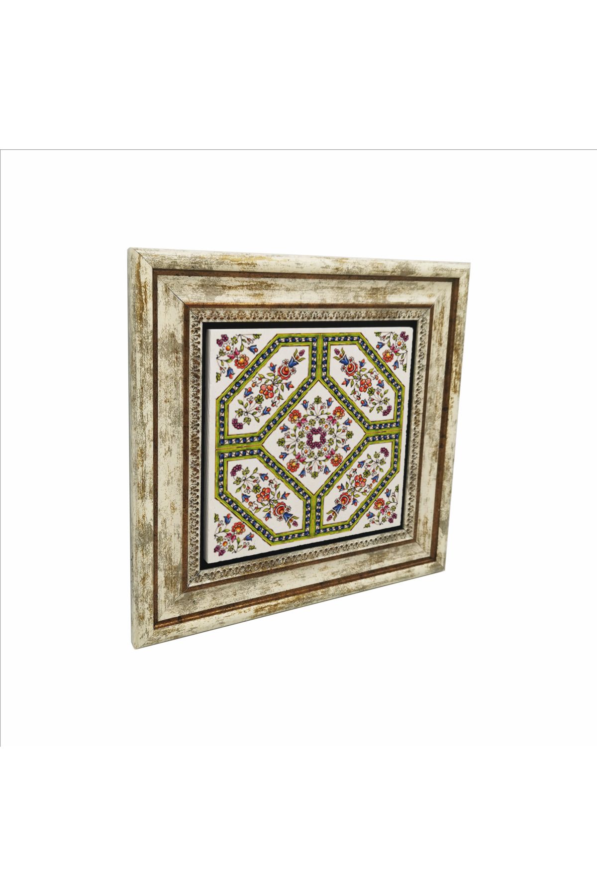 Sadrazam İtalyan Deseni Baskılı Doğaltaş Tablo (25 X 25 KD-78)